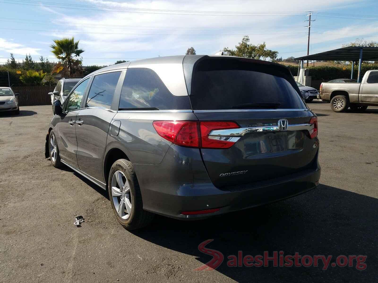 5FNRL6H57KB021465 2019 HONDA ODYSSEY