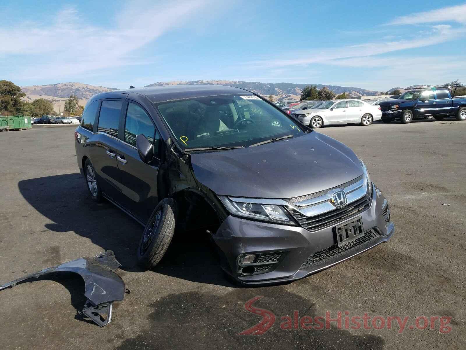 5FNRL6H57KB021465 2019 HONDA ODYSSEY