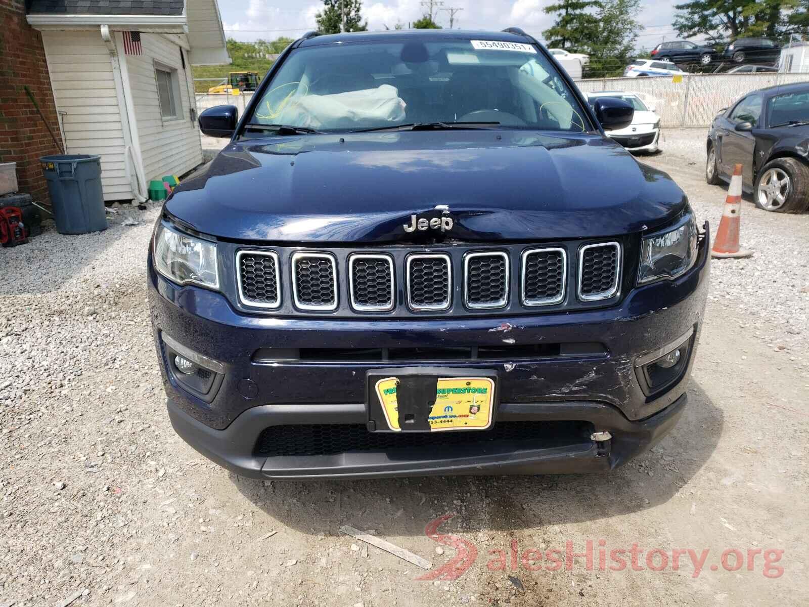 3C4NJCBB3KT699634 2019 JEEP COMPASS