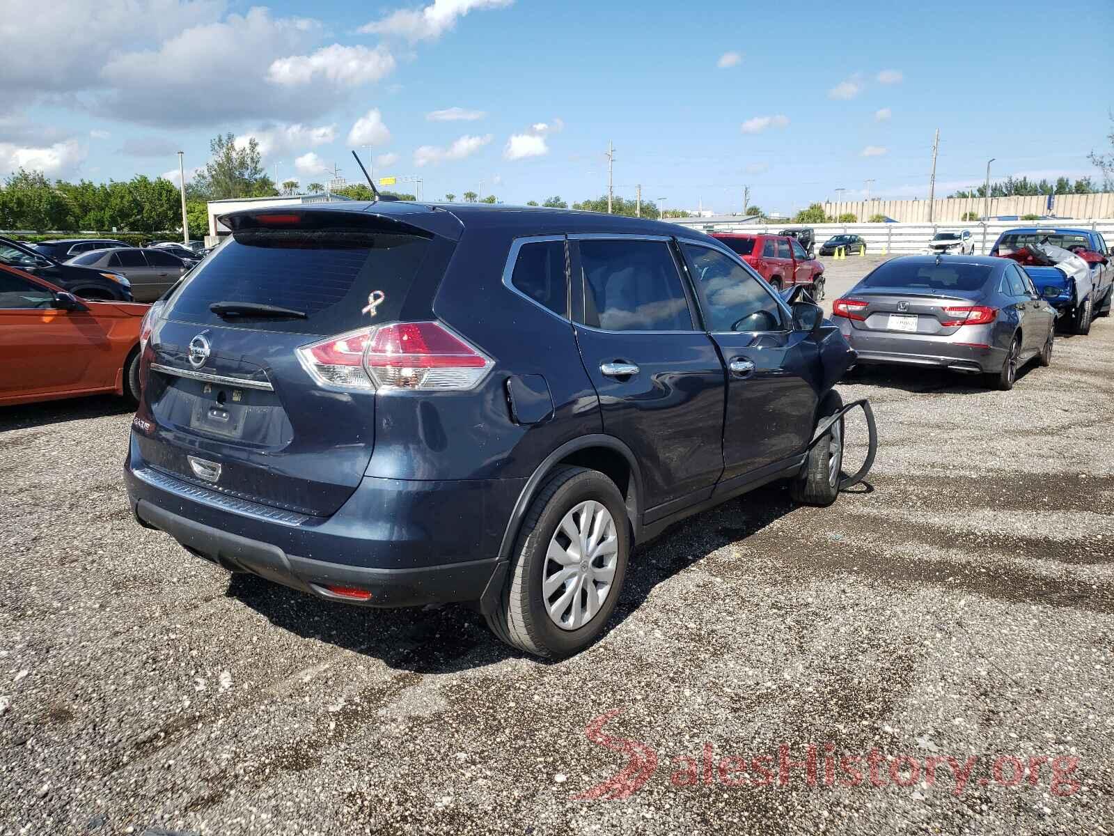 5N1AT2MTXGC877353 2016 NISSAN ROGUE