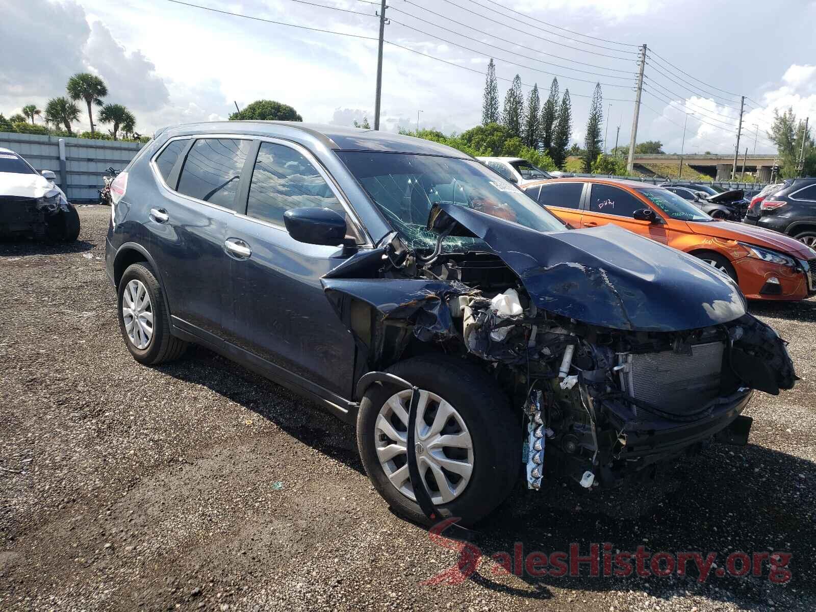 5N1AT2MTXGC877353 2016 NISSAN ROGUE