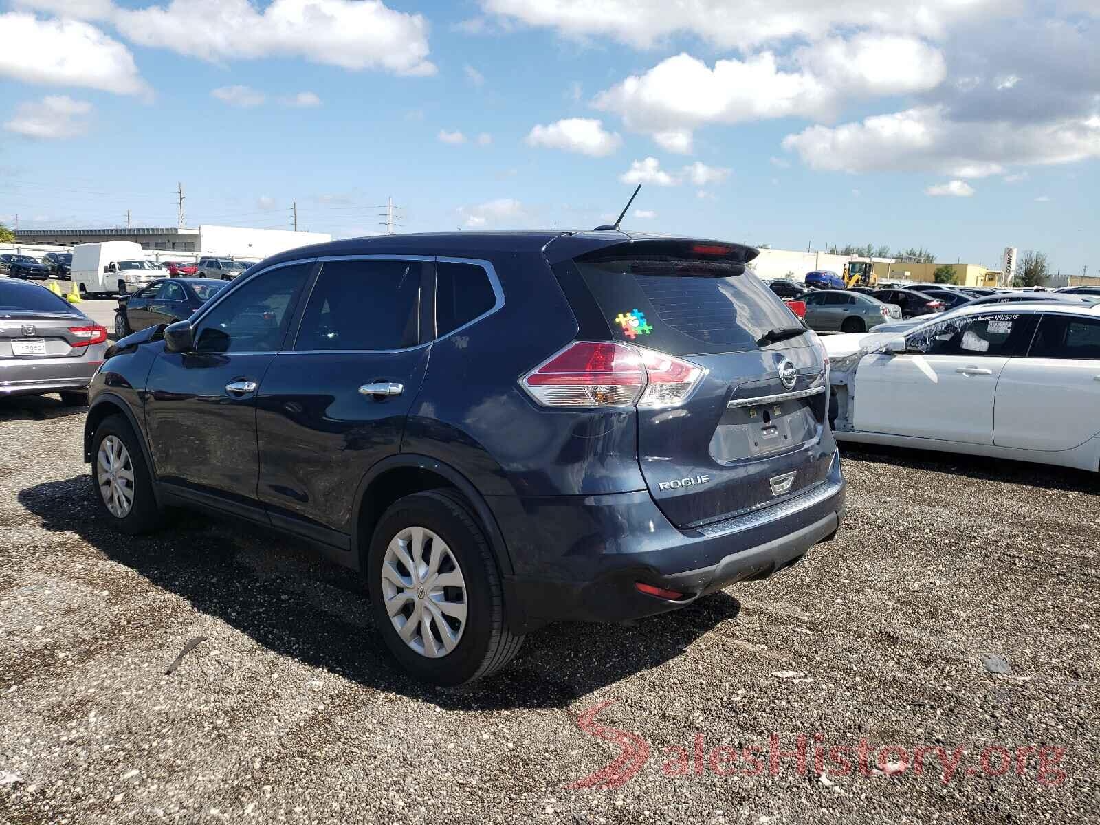 5N1AT2MTXGC877353 2016 NISSAN ROGUE