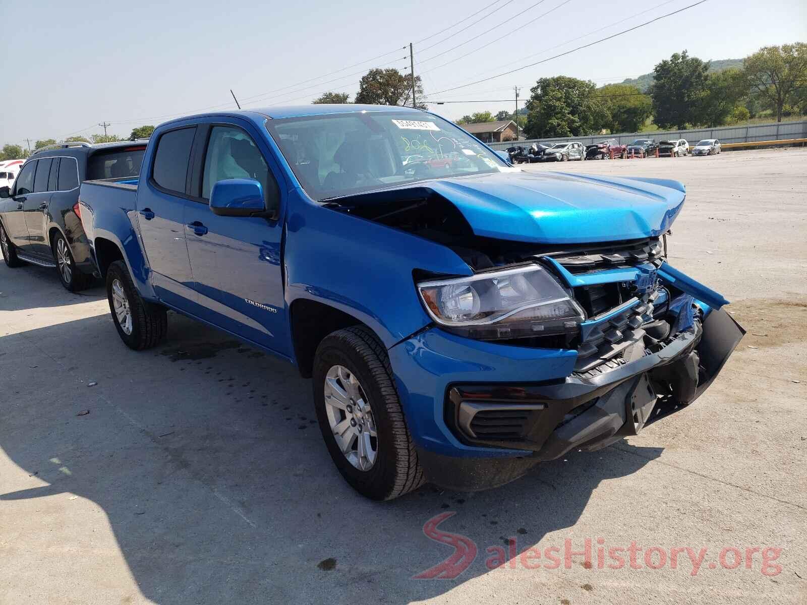 1GCGSCEN8M1209257 2021 CHEVROLET COLORADO