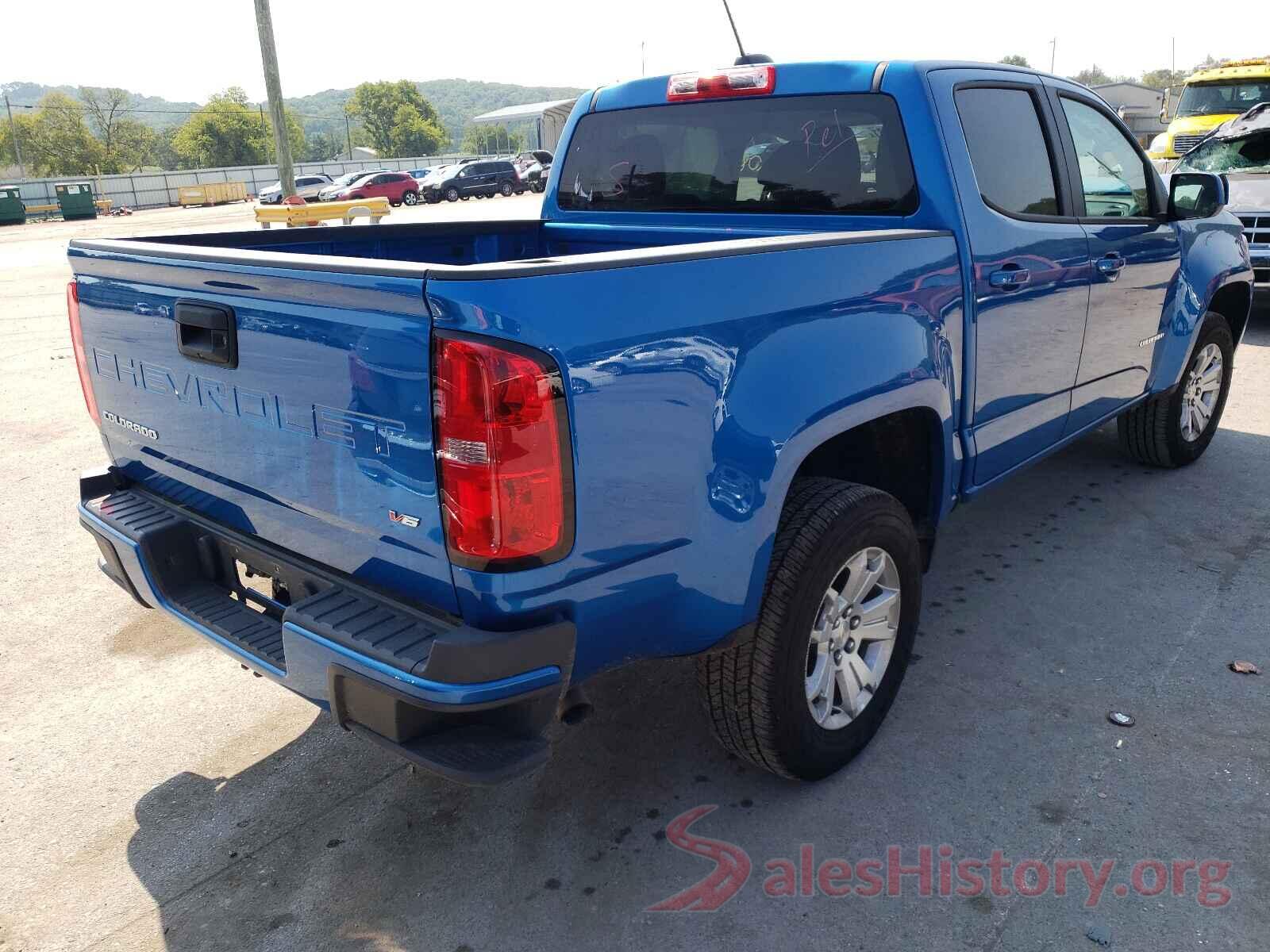 1GCGSCEN8M1209257 2021 CHEVROLET COLORADO