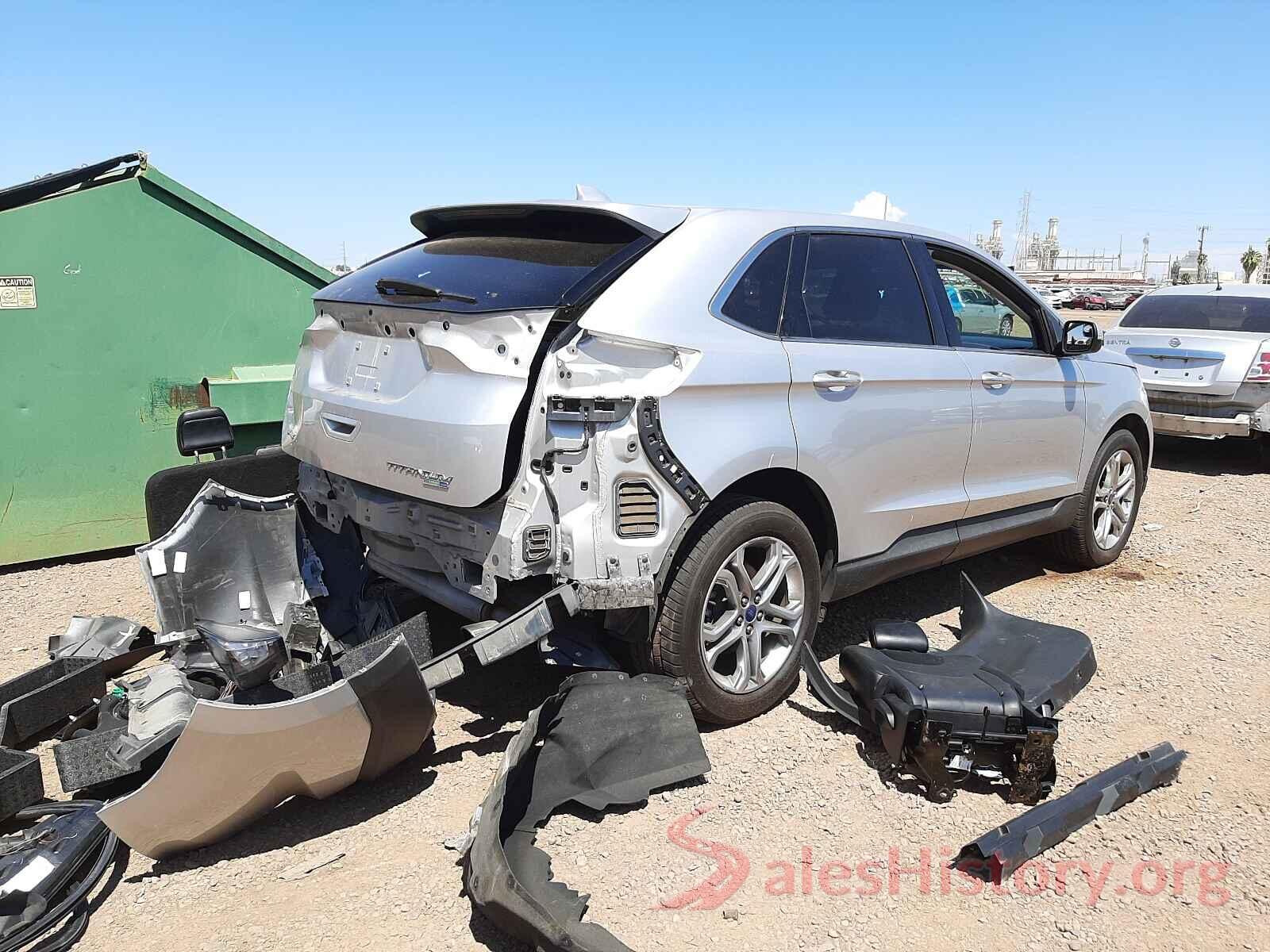 2FMPK4K99HBB82511 2017 FORD EDGE