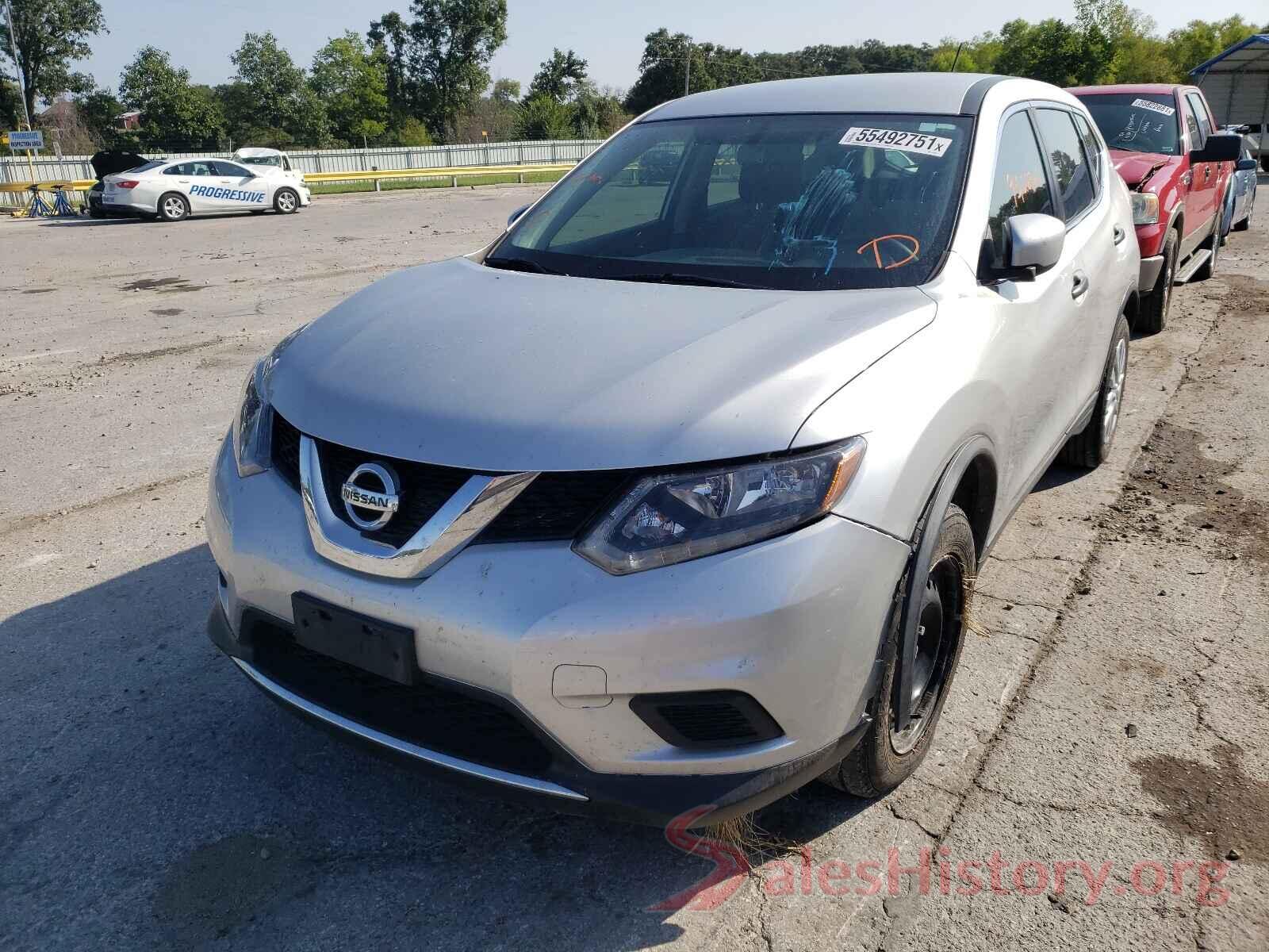 KNMAT2MV6GP701530 2016 NISSAN ROGUE