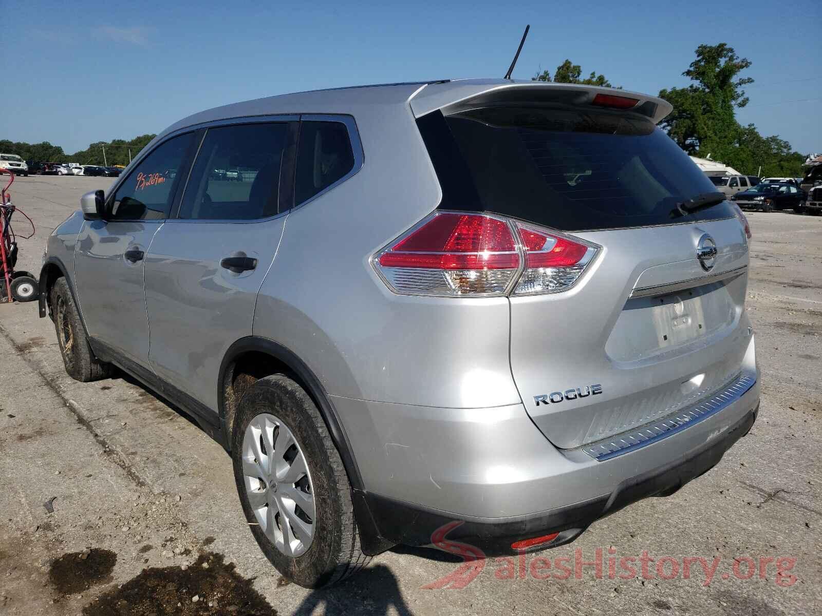 KNMAT2MV6GP701530 2016 NISSAN ROGUE