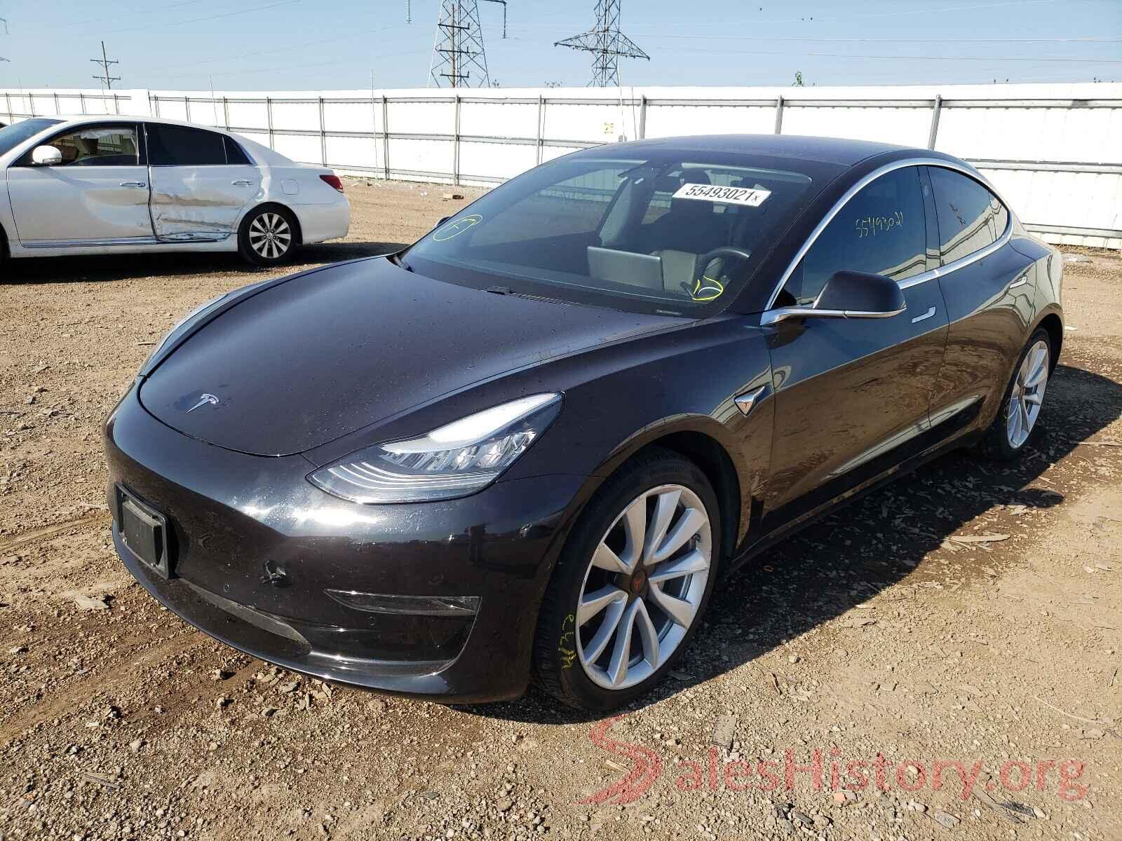 5YJ3E1EB3JF071629 2018 TESLA MODEL 3