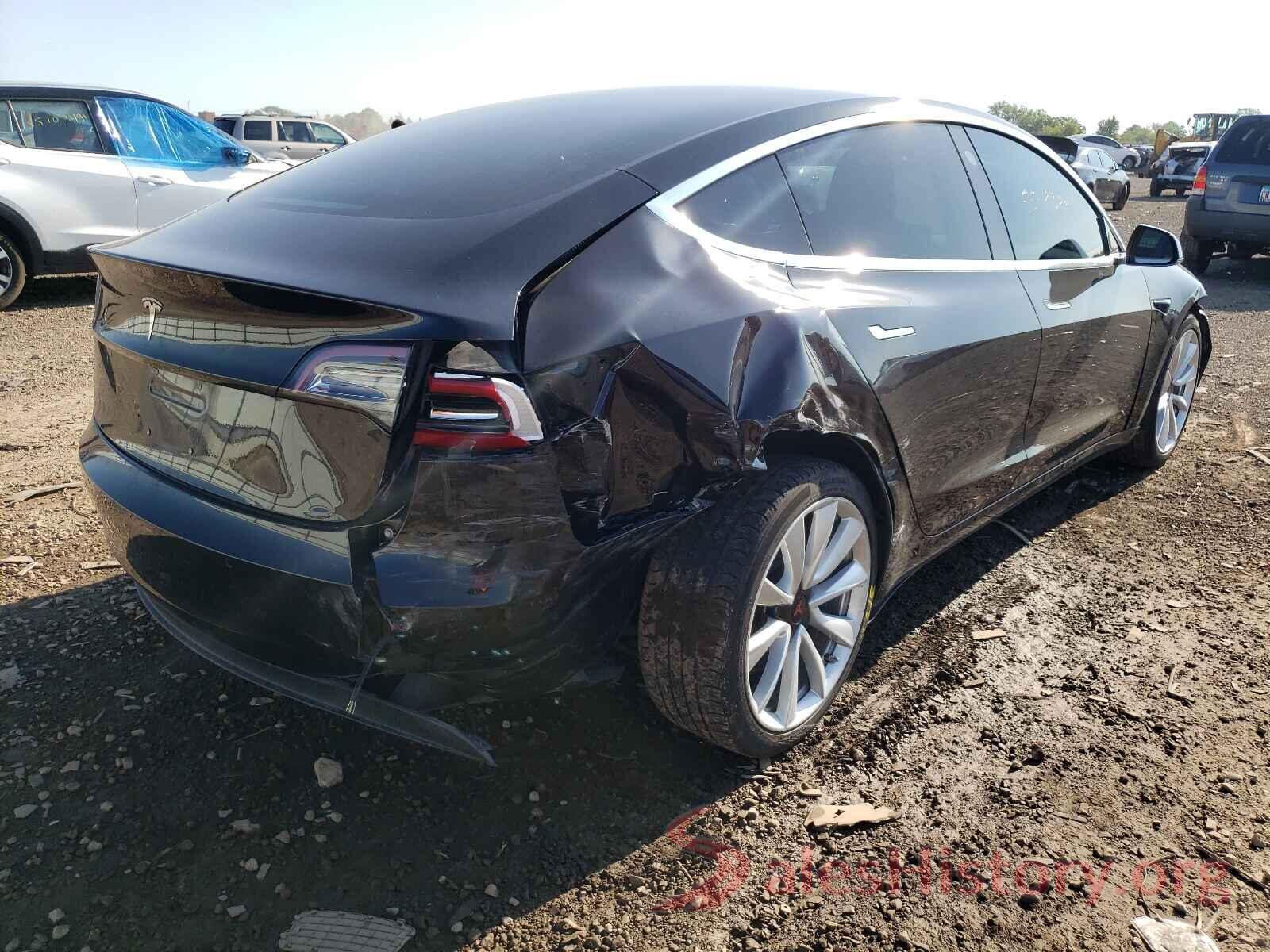 5YJ3E1EB3JF071629 2018 TESLA MODEL 3