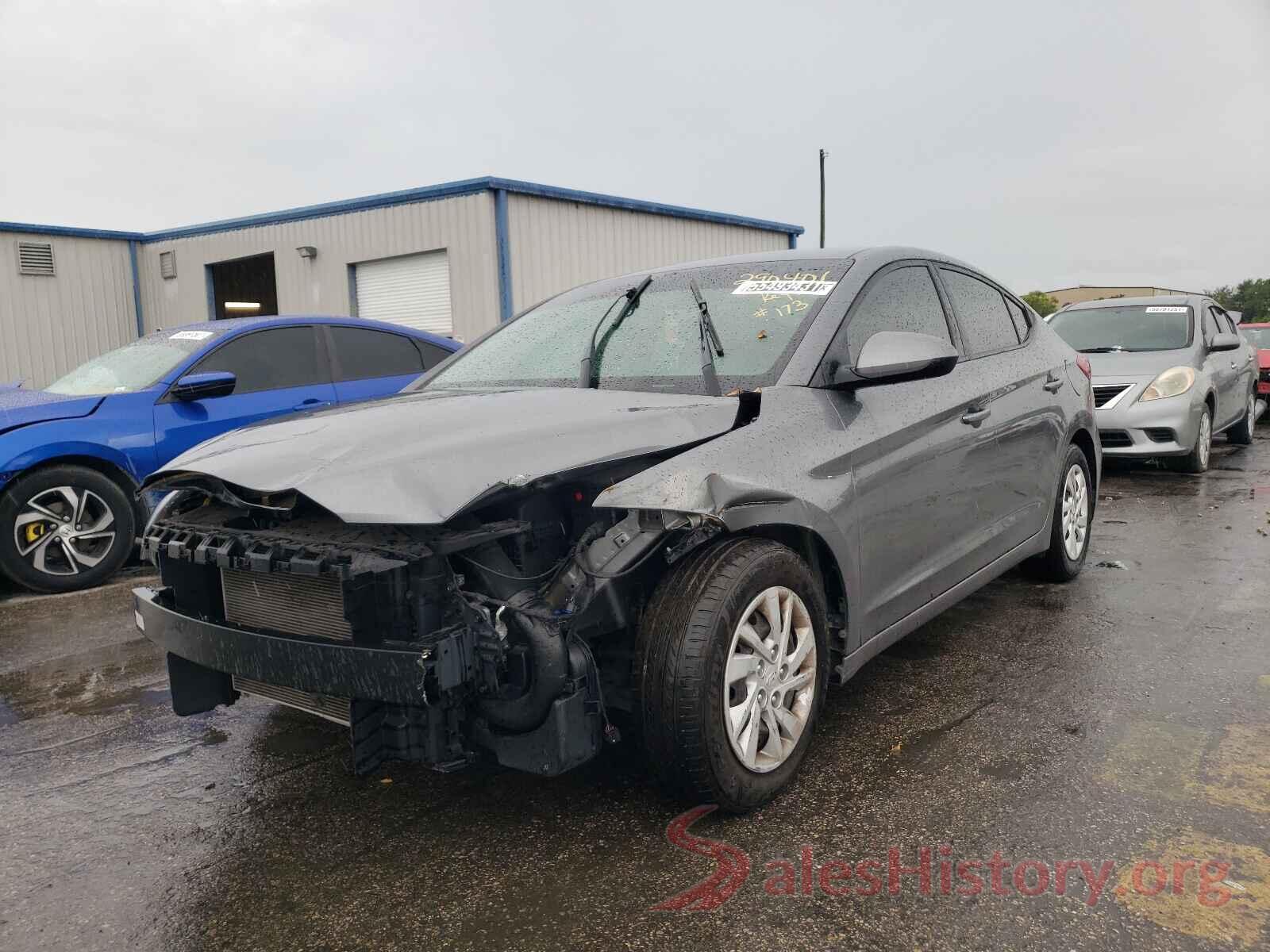 5NPD74LF6JH290401 2018 HYUNDAI ELANTRA