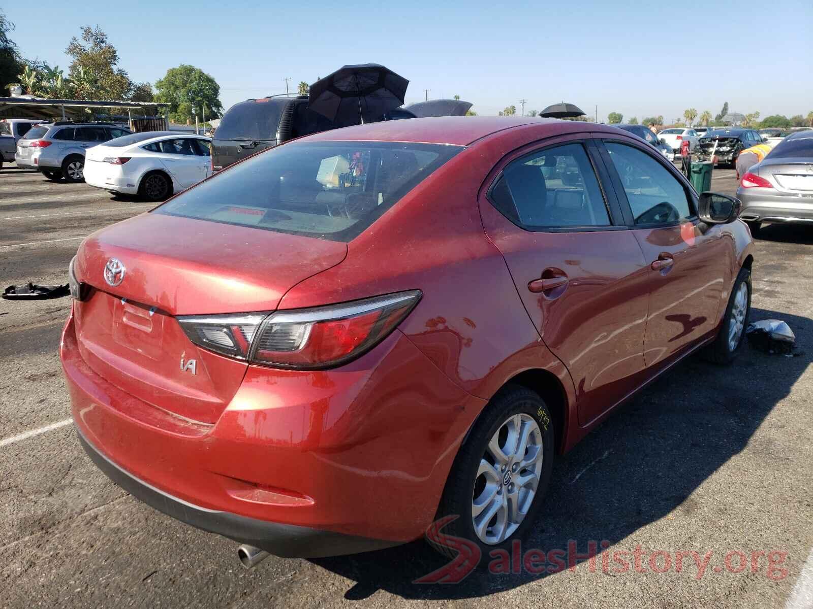 3MYDLBYV9HY173958 2017 TOYOTA YARIS