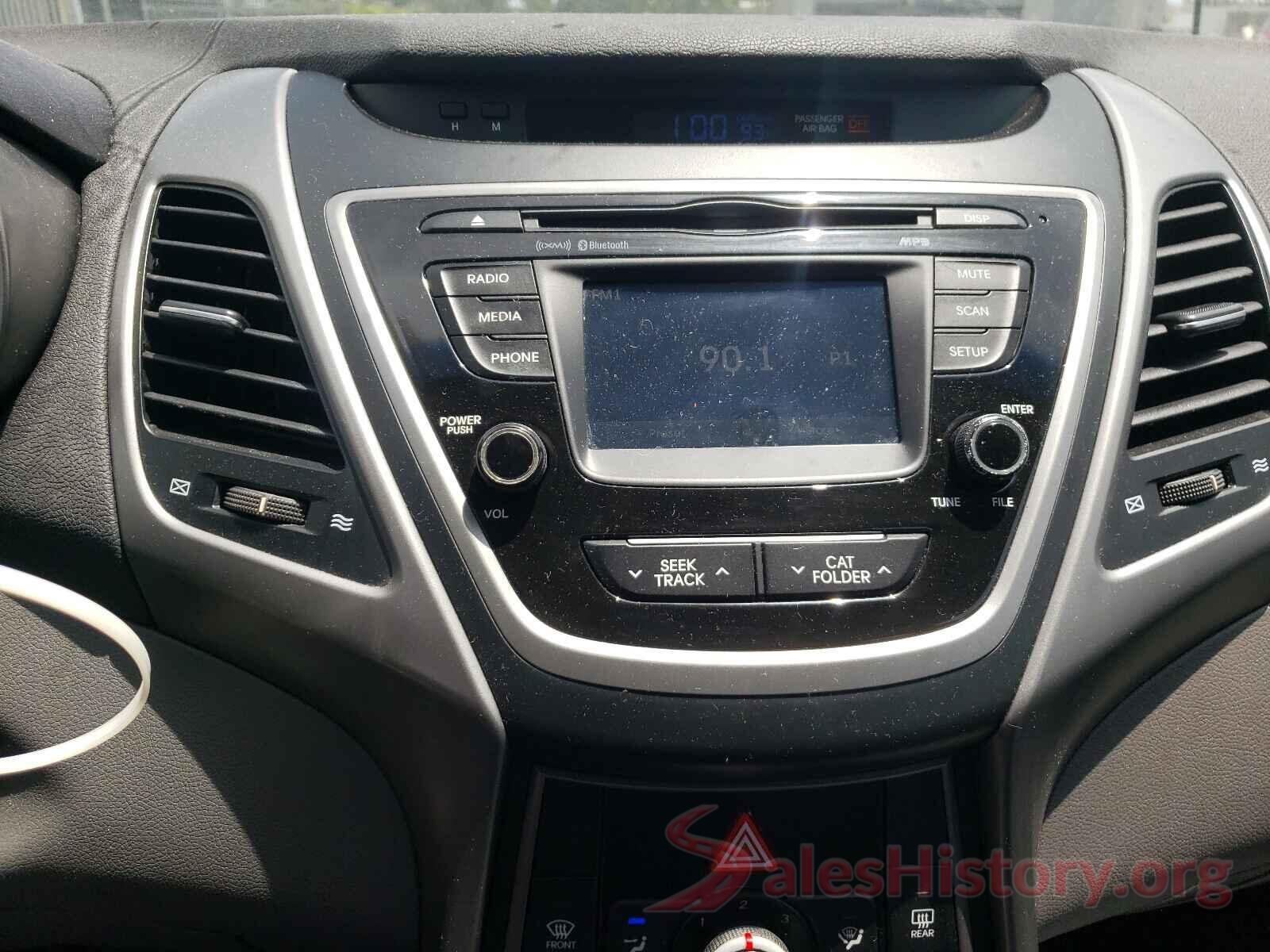 5NPDH4AE1GH661495 2016 HYUNDAI ELANTRA