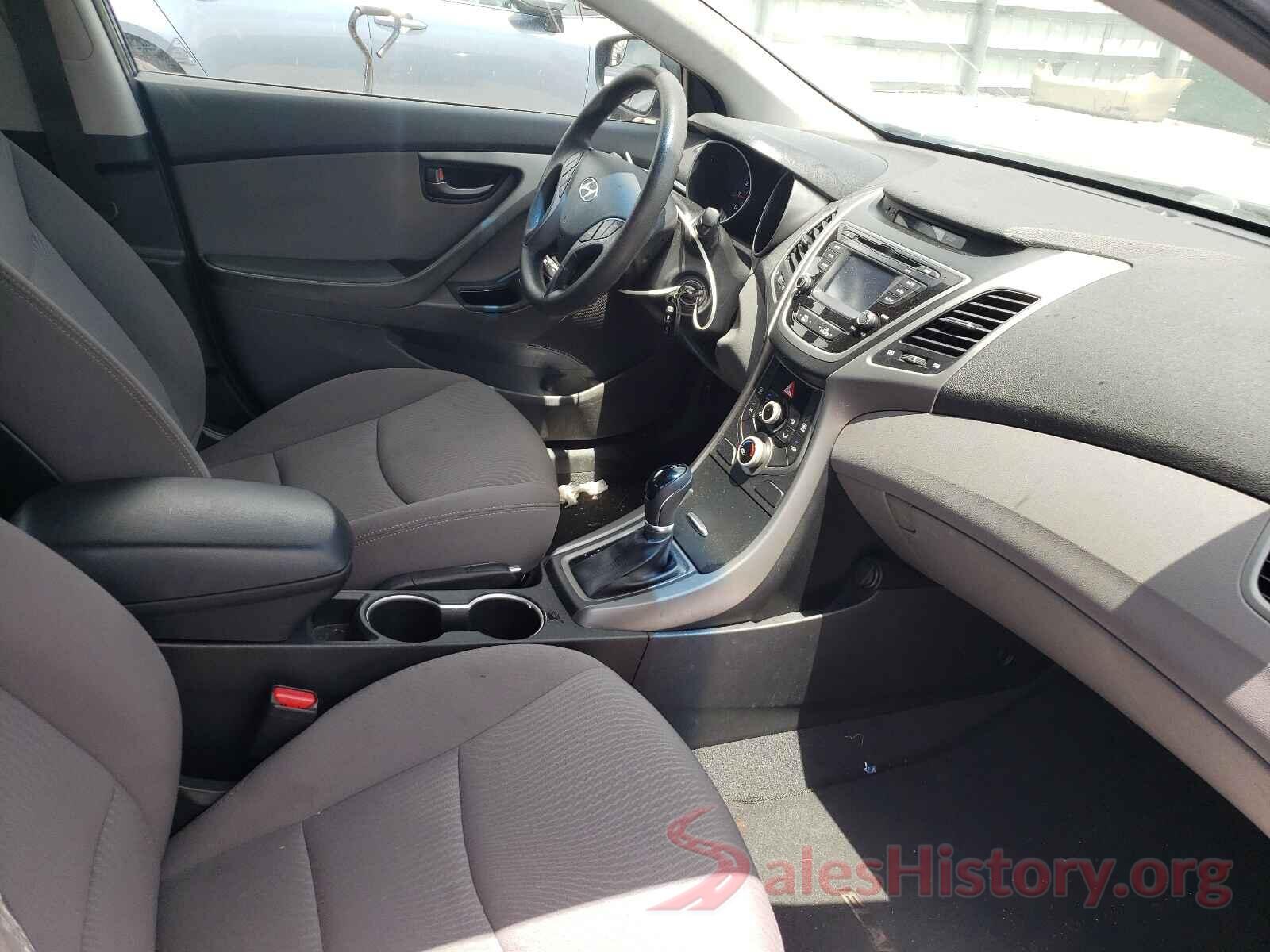 5NPDH4AE1GH661495 2016 HYUNDAI ELANTRA