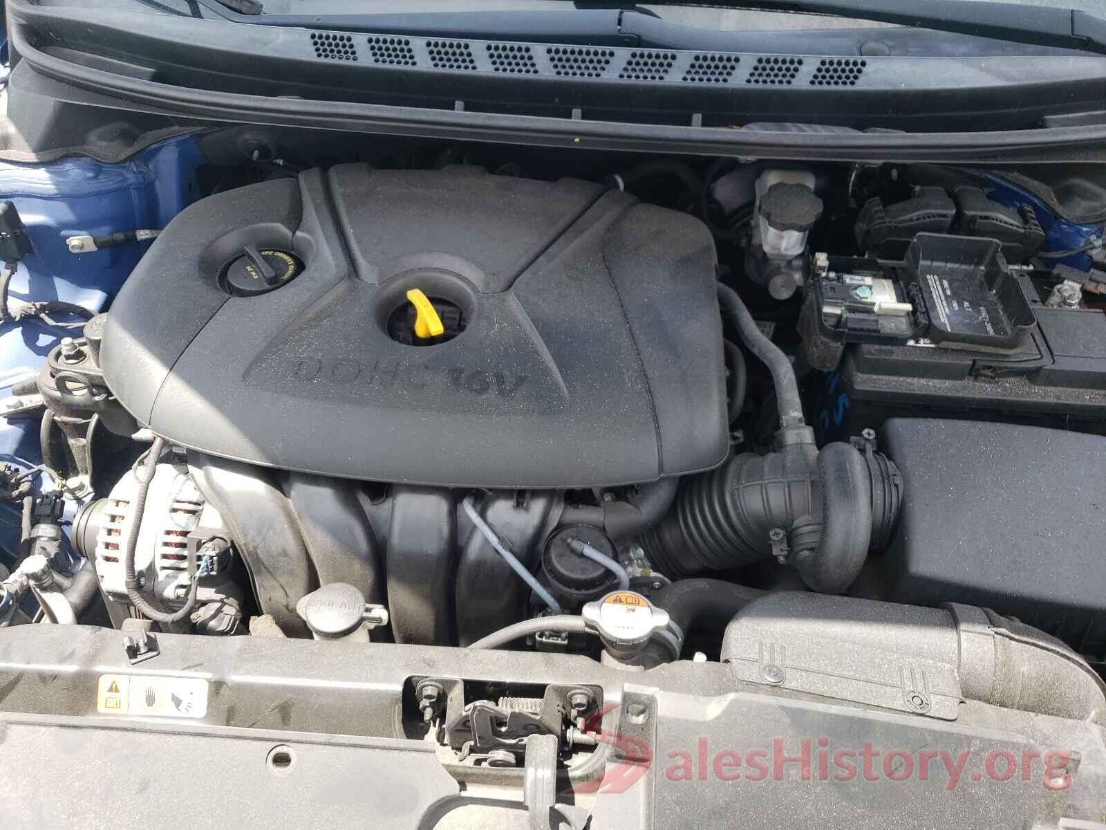 5NPDH4AE1GH661495 2016 HYUNDAI ELANTRA