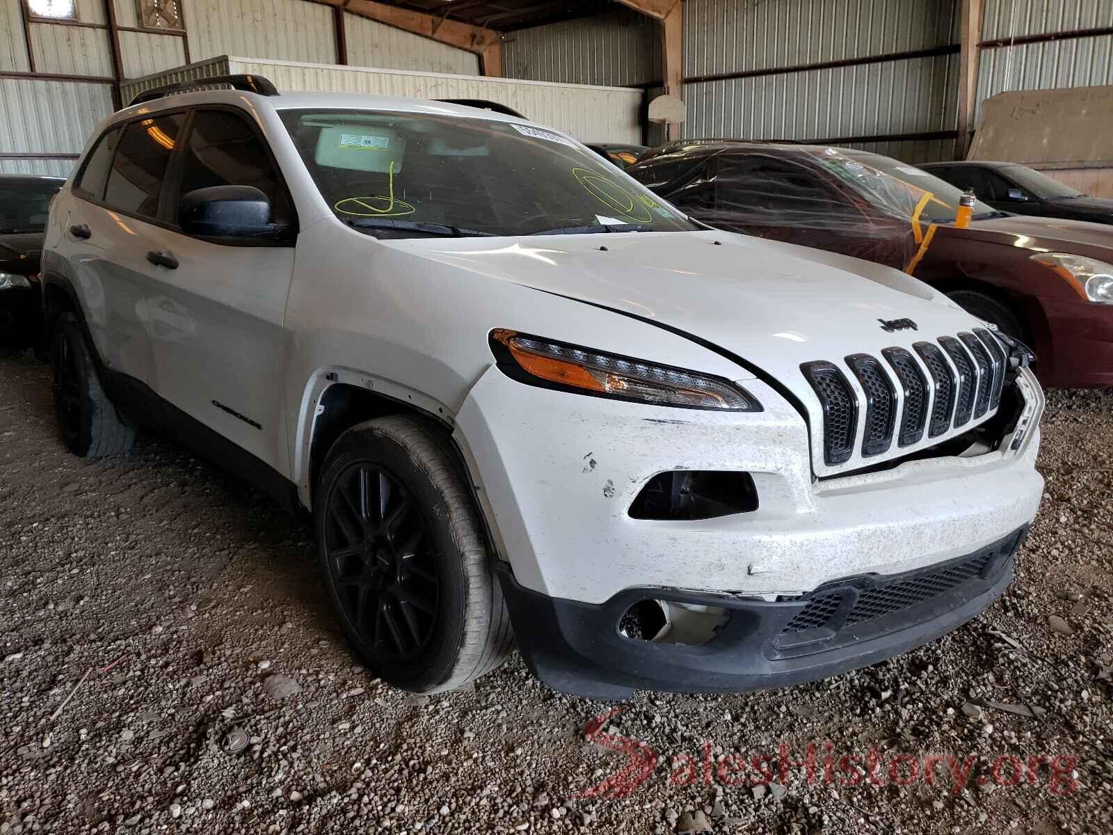 1C4PJLAB0HW592683 2017 JEEP CHEROKEE