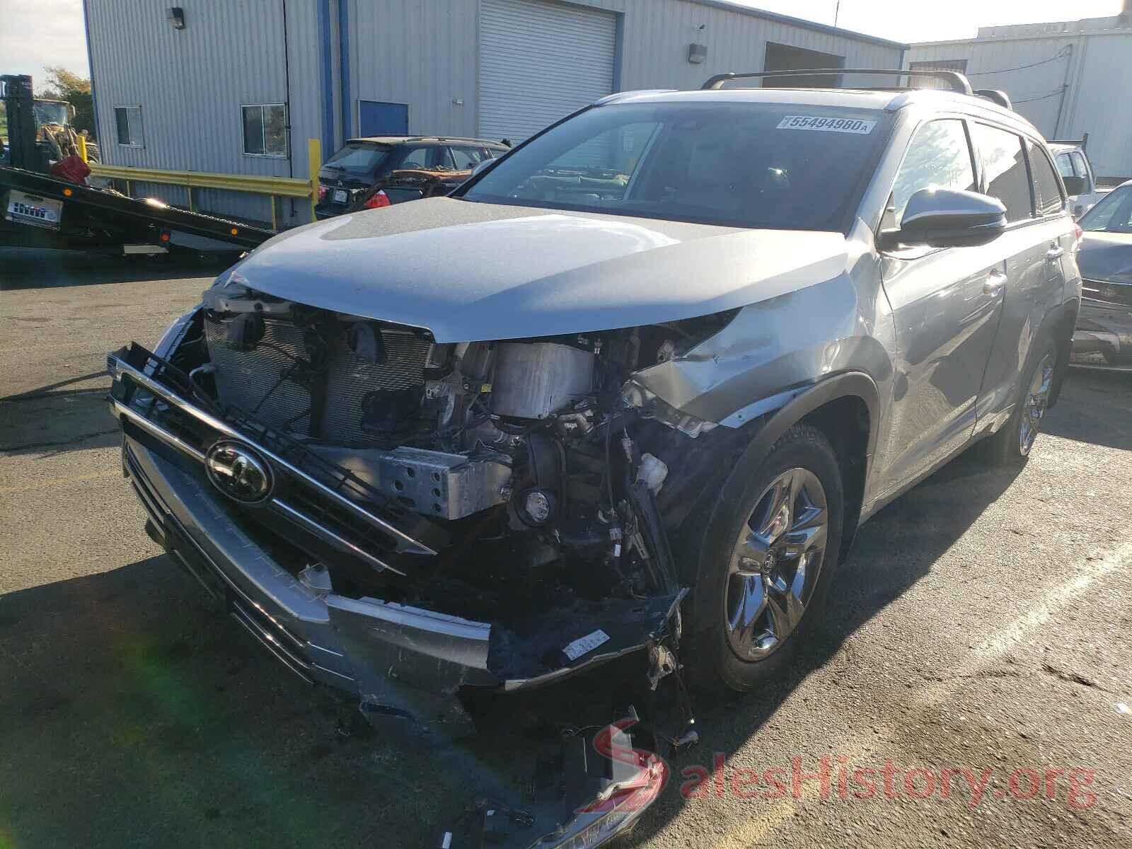 5TDDZRFH0KS950366 2019 TOYOTA HIGHLANDER