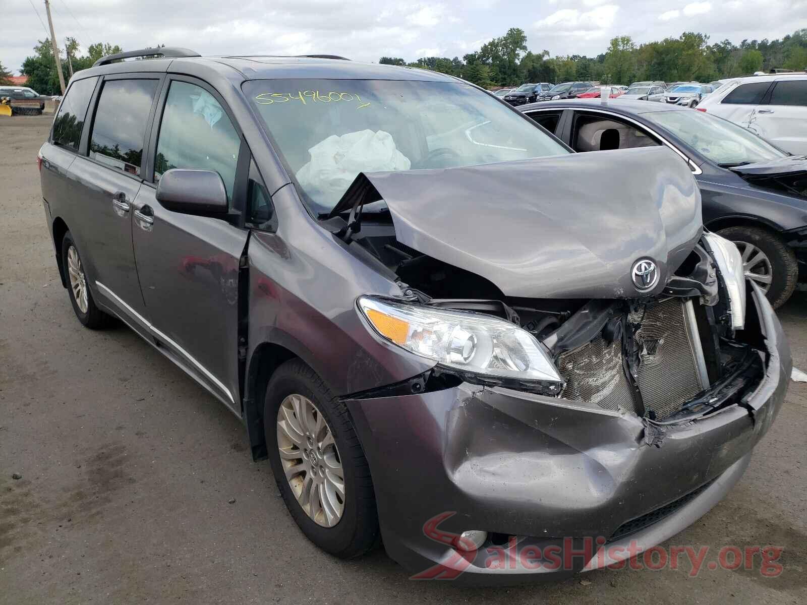 5TDYK3DC5GS762900 2016 TOYOTA SIENNA