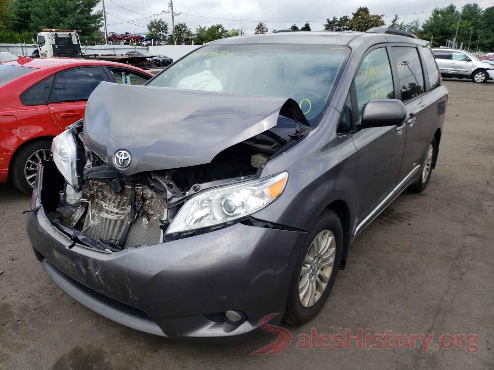 5TDYK3DC5GS762900 2016 TOYOTA SIENNA