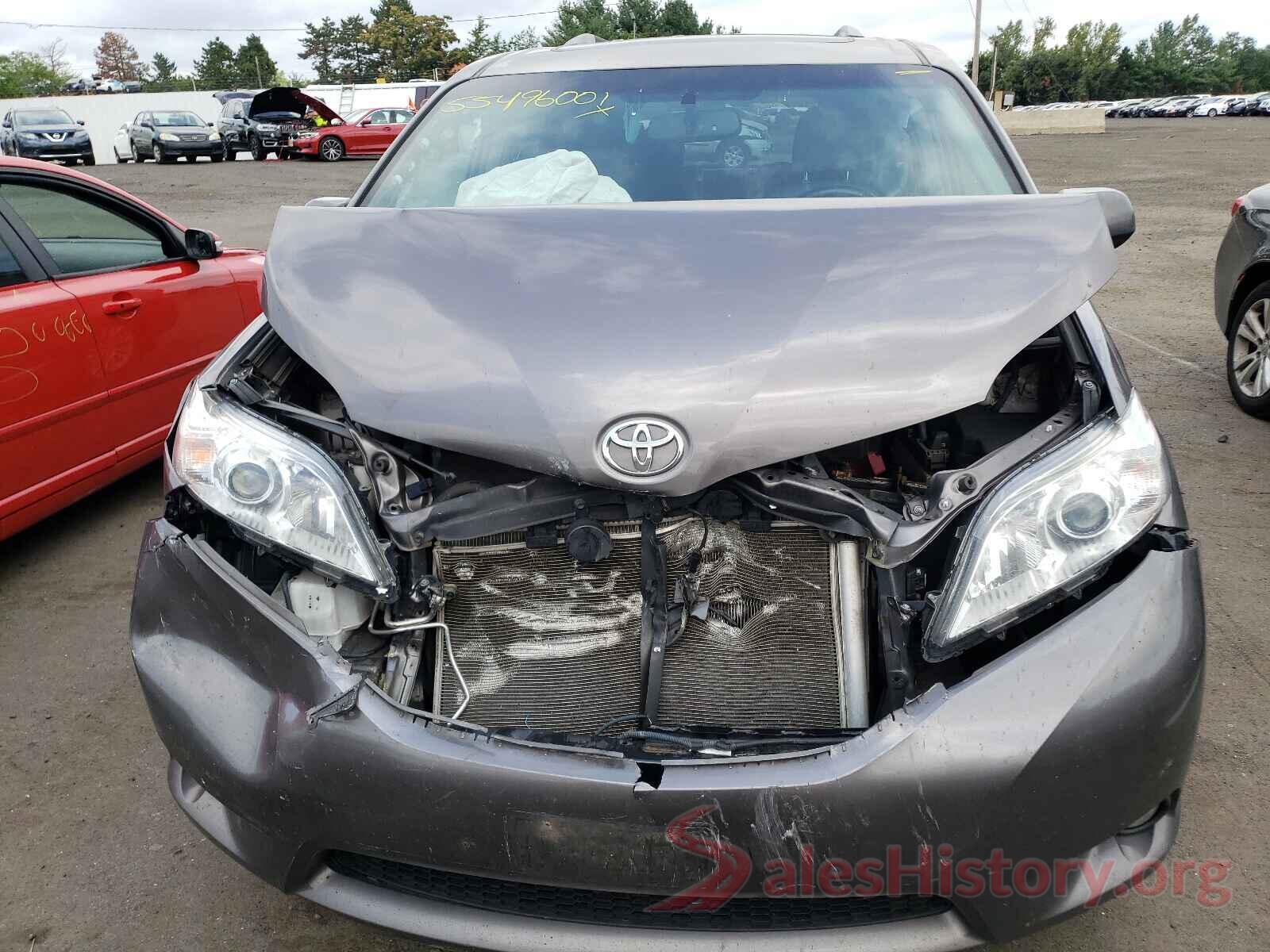 5TDYK3DC5GS762900 2016 TOYOTA SIENNA