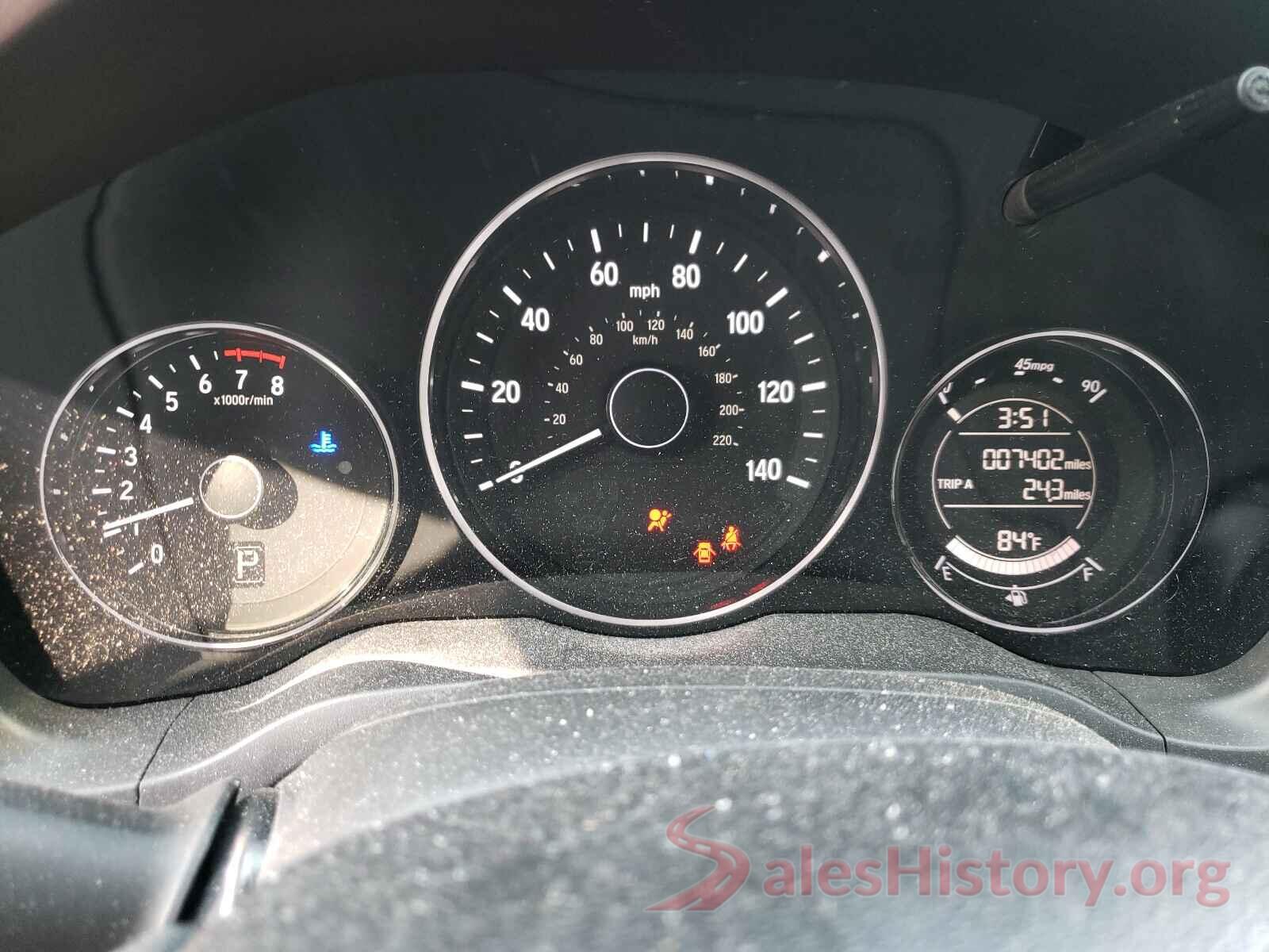 3CZRU6H33KG718860 2019 HONDA HR-V