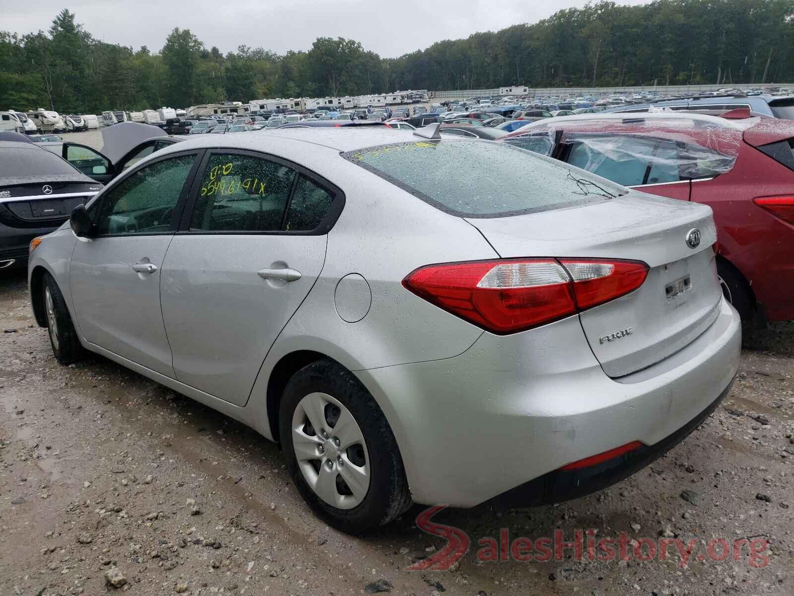 KNAFK4A67G5612768 2016 KIA FORTE