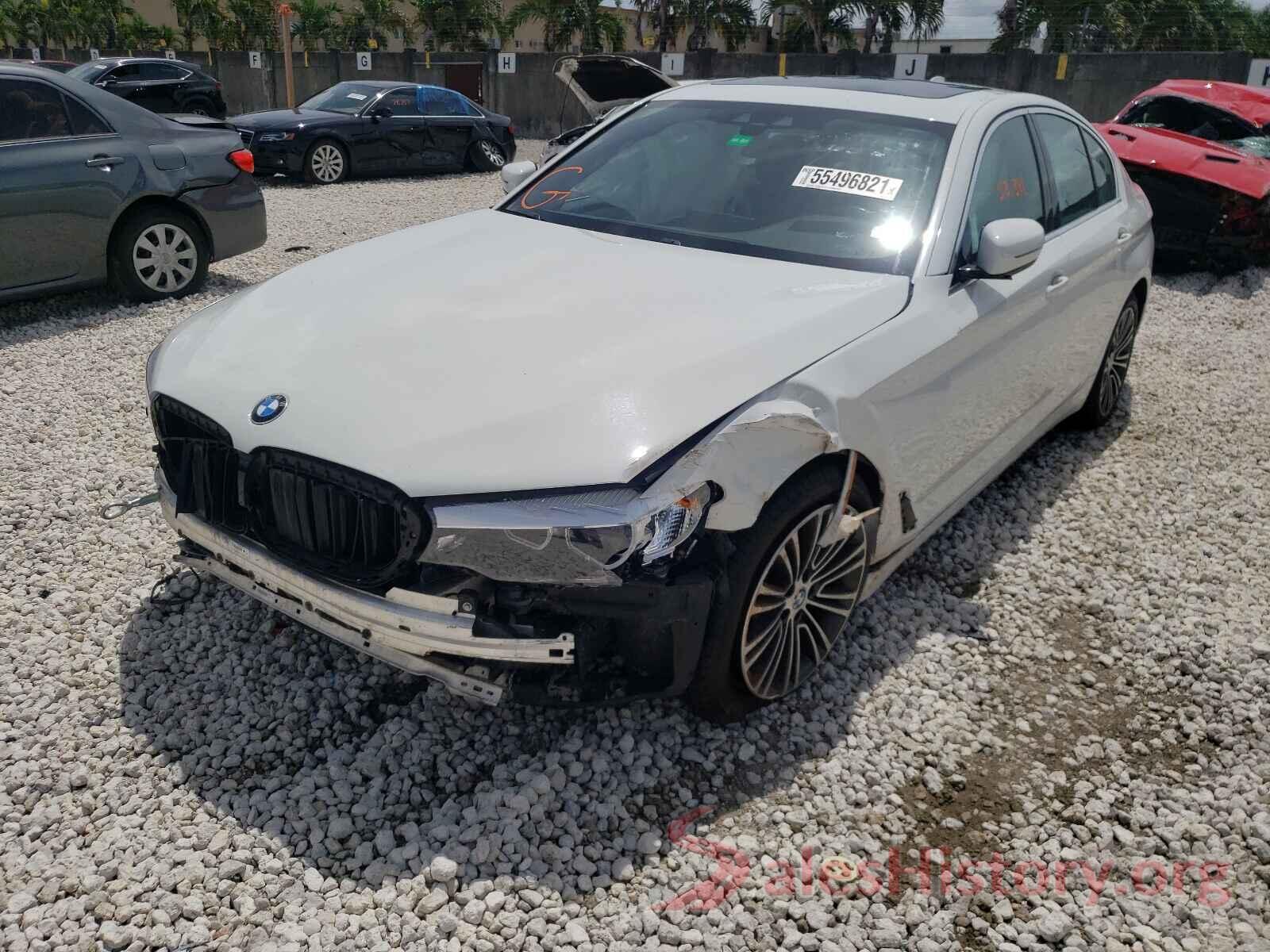 WBAJA7C51KWW17163 2019 BMW 5 SERIES