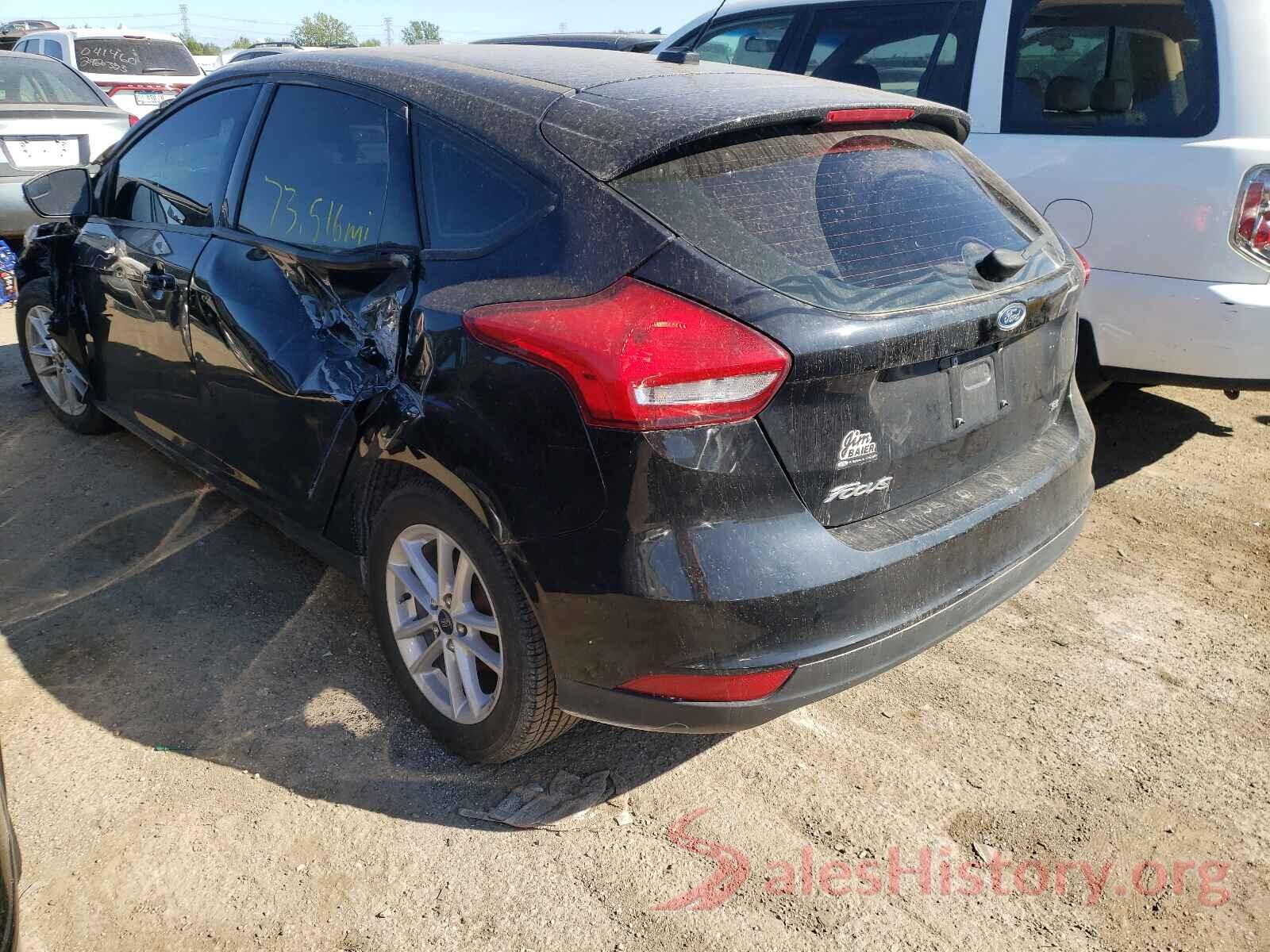 1FADP3K23HL314349 2017 FORD FOCUS