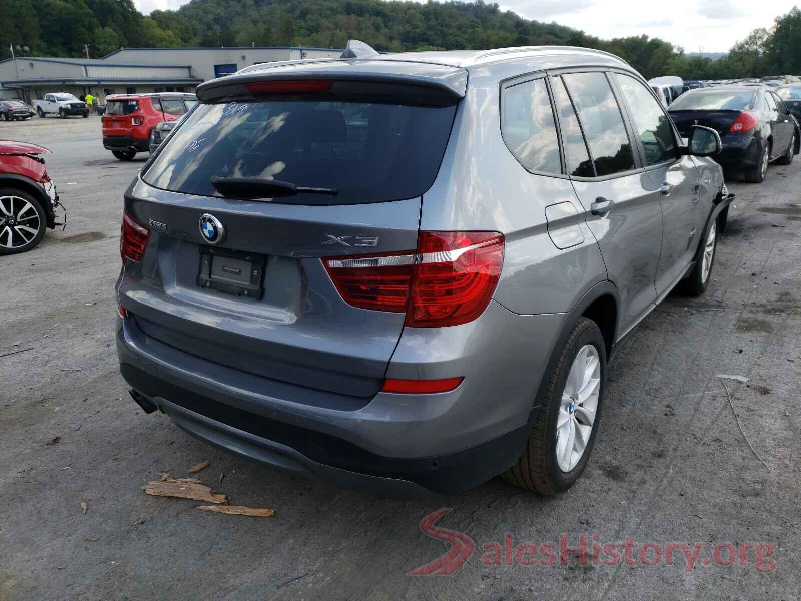 5UXWX9C59G0D67167 2016 BMW X3