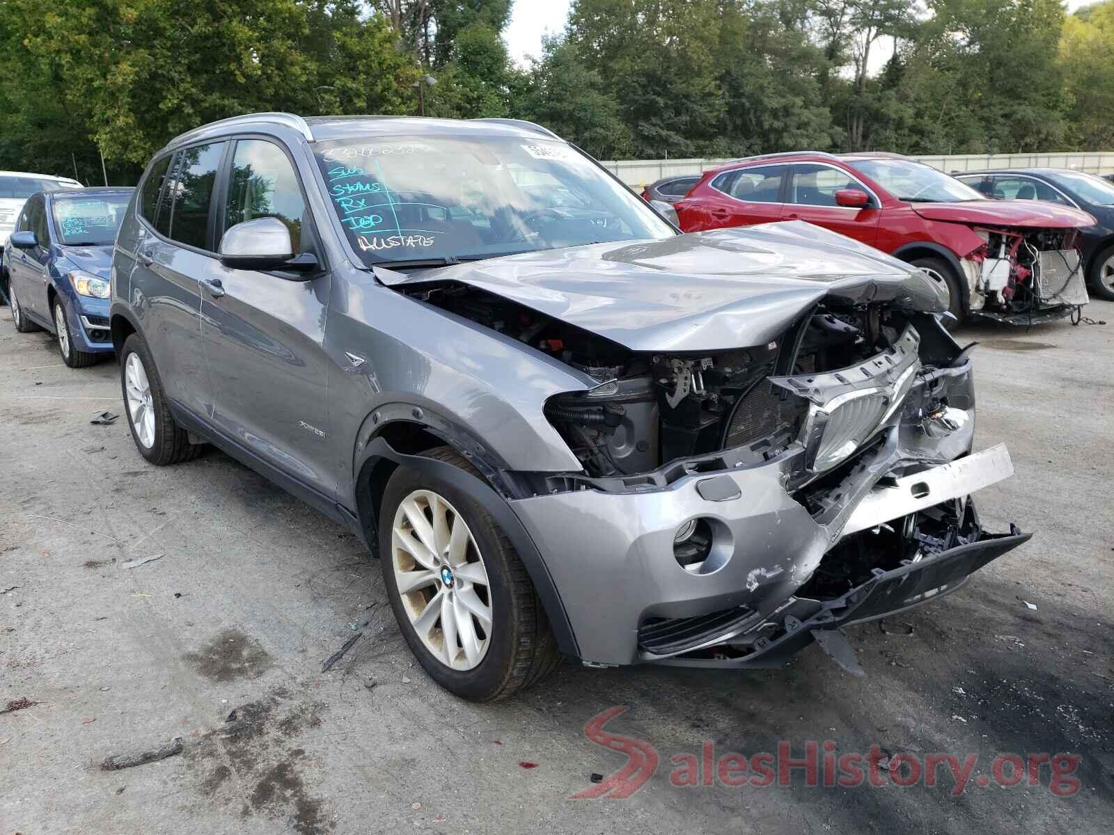 5UXWX9C59G0D67167 2016 BMW X3