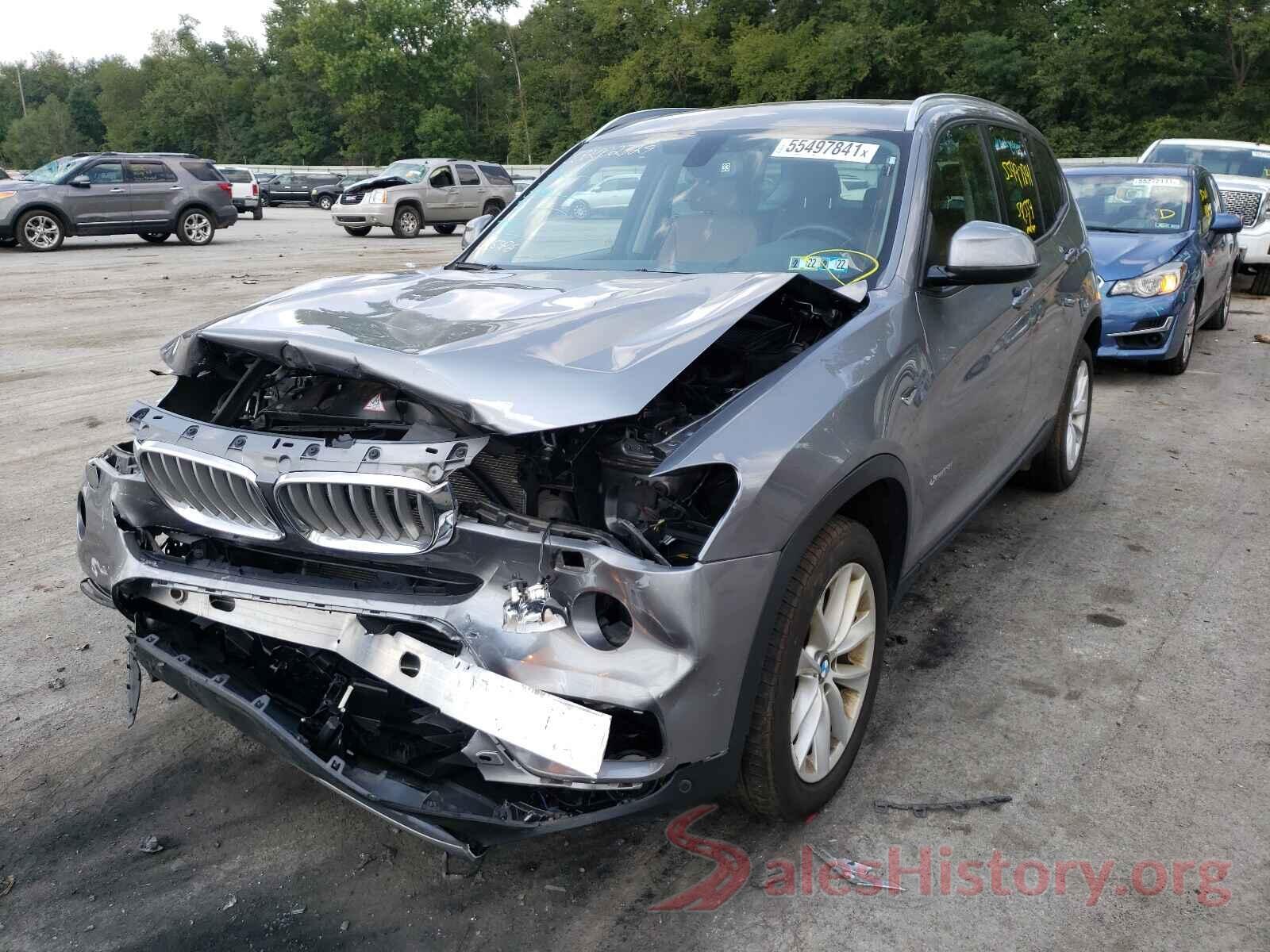 5UXWX9C59G0D67167 2016 BMW X3