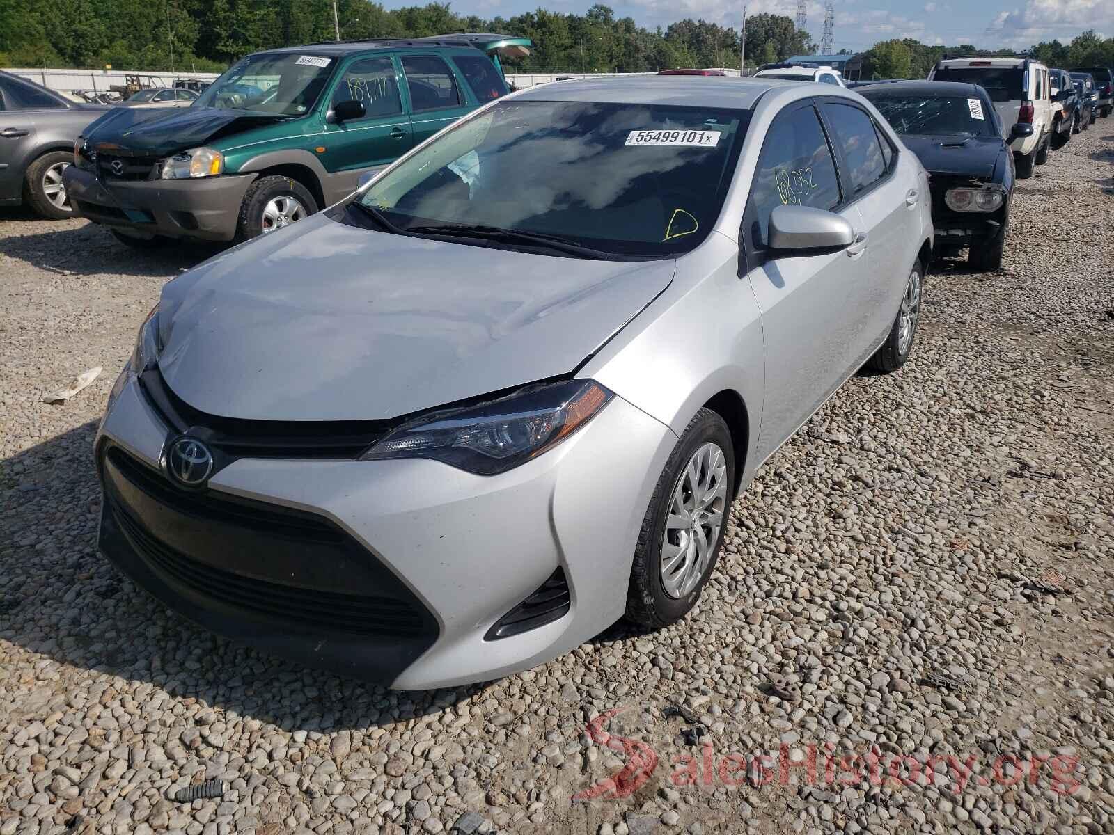 2T1BURHE0KC232091 2019 TOYOTA COROLLA