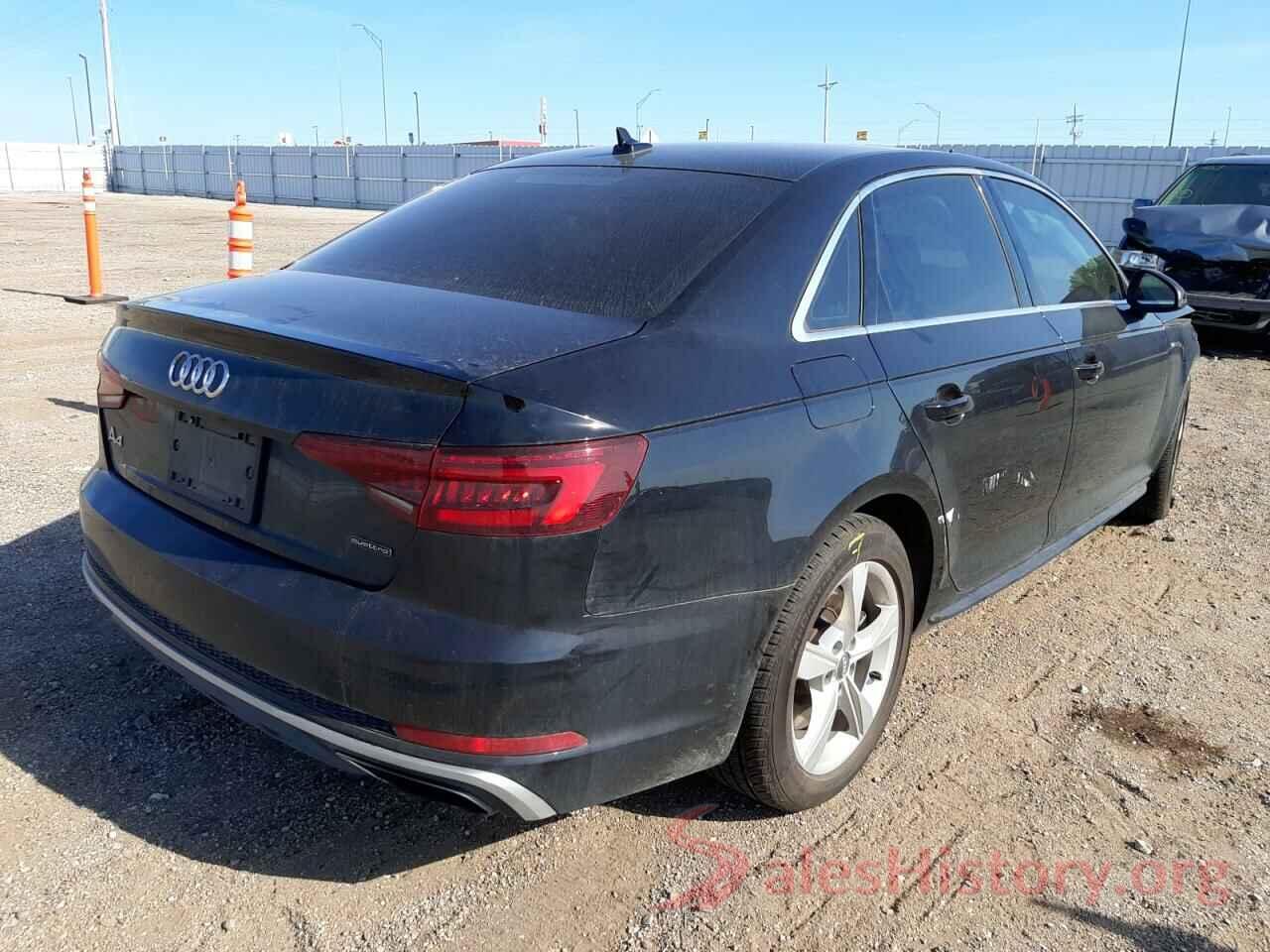 WAUDNAF40KA043797 2019 AUDI A4