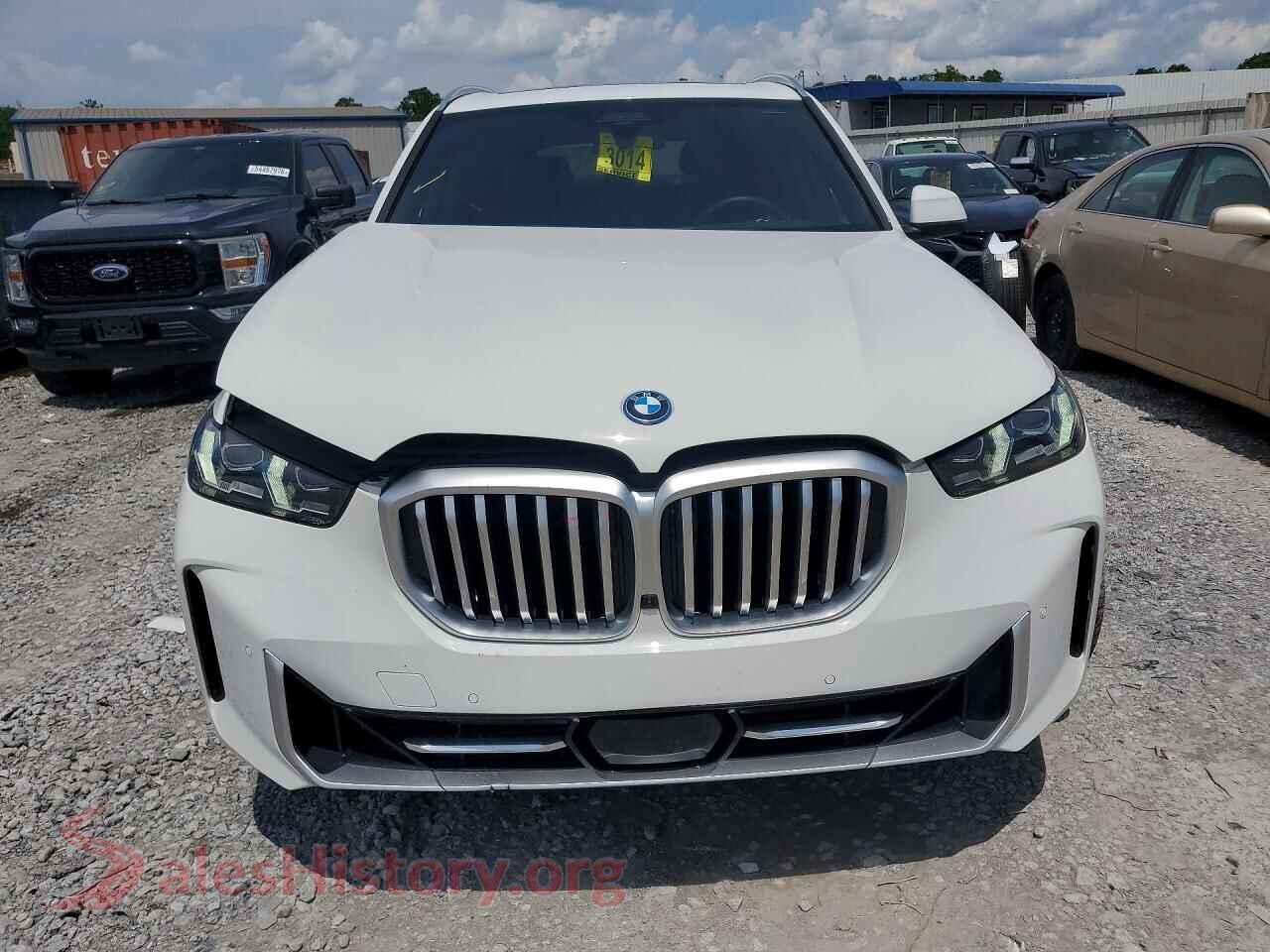 2025 BMW X5 VIN 5UX43EU00S9X36658, rear view