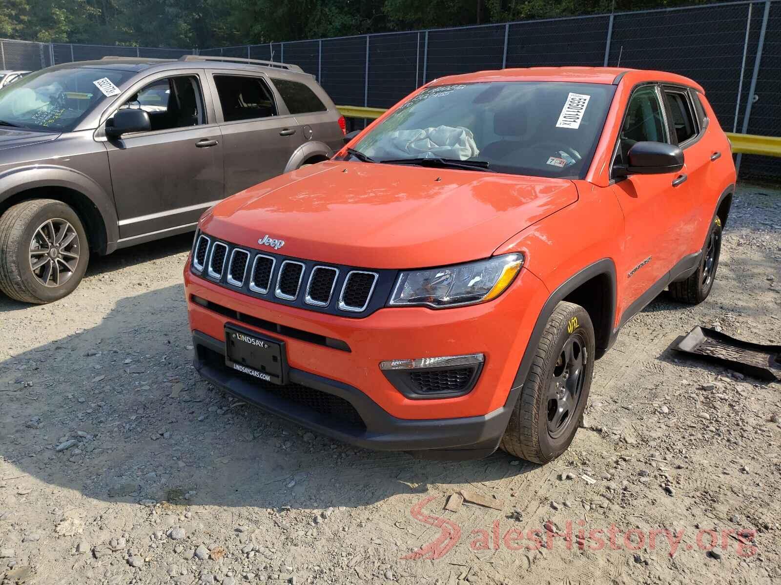 3C4NJDABXKT746228 2019 JEEP COMPASS