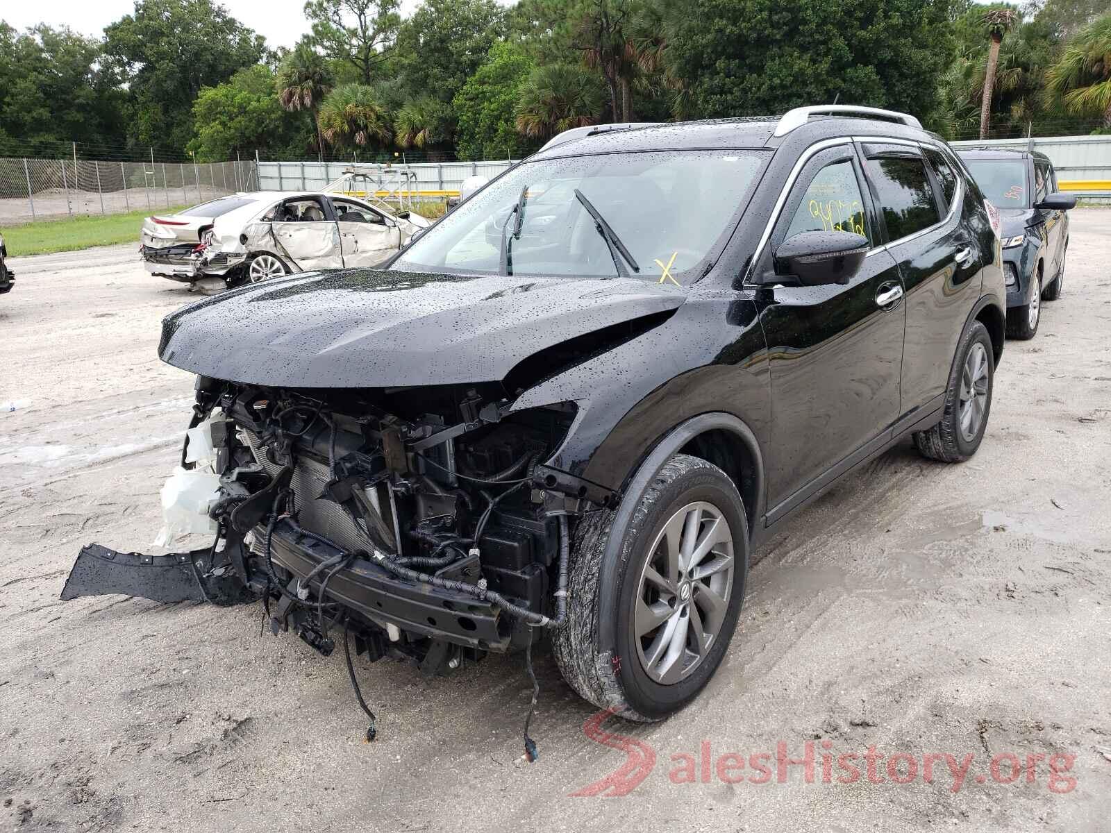 KNMAT2MV6GP671896 2016 NISSAN ROGUE