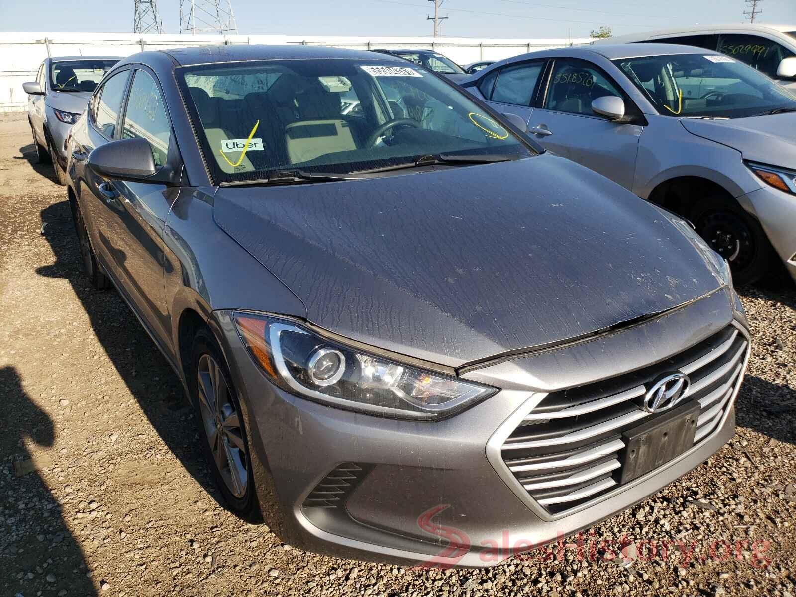 5NPD84LFXJH317290 2018 HYUNDAI ELANTRA