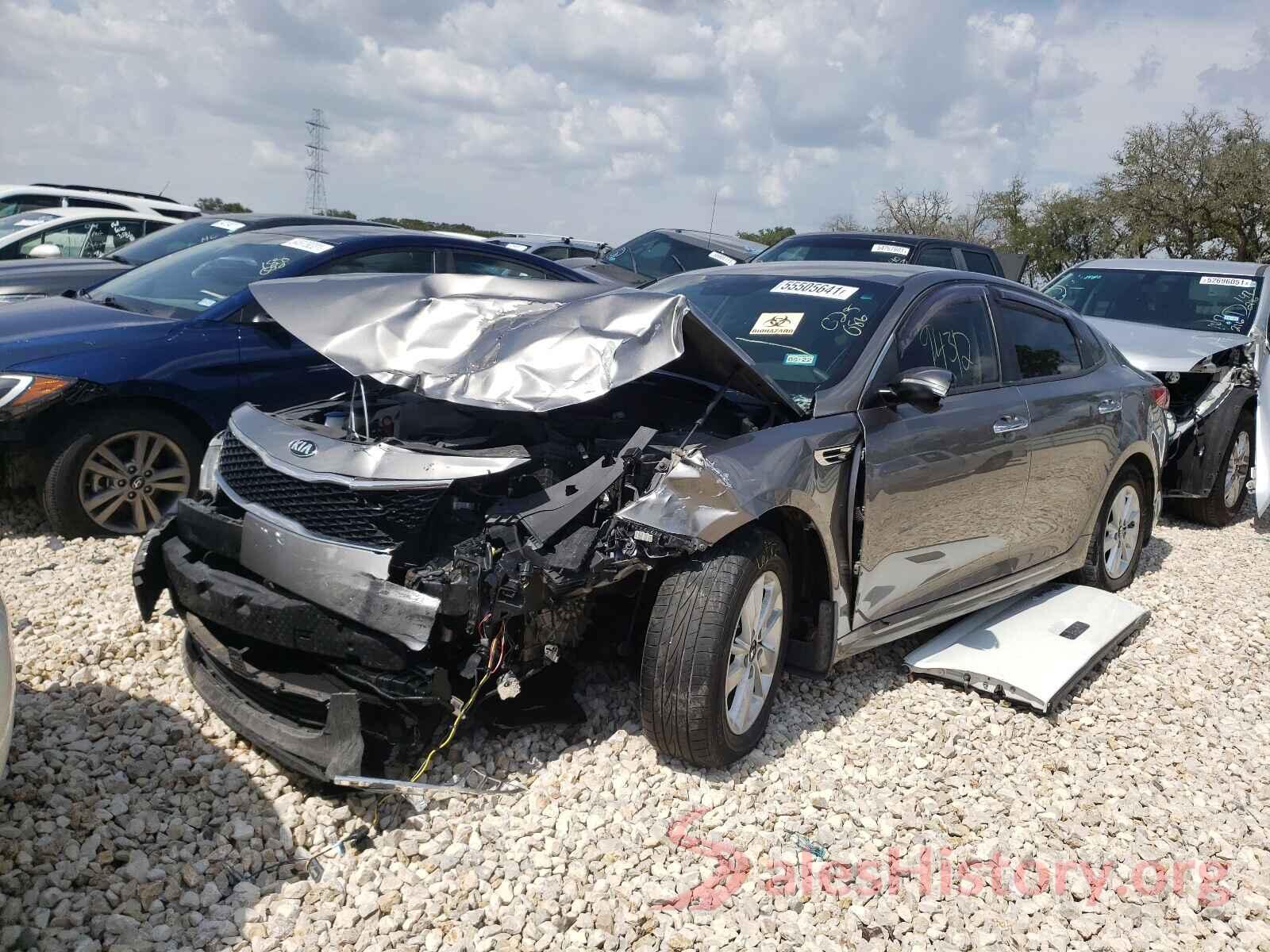 5XXGT4L30GG025086 2016 KIA OPTIMA