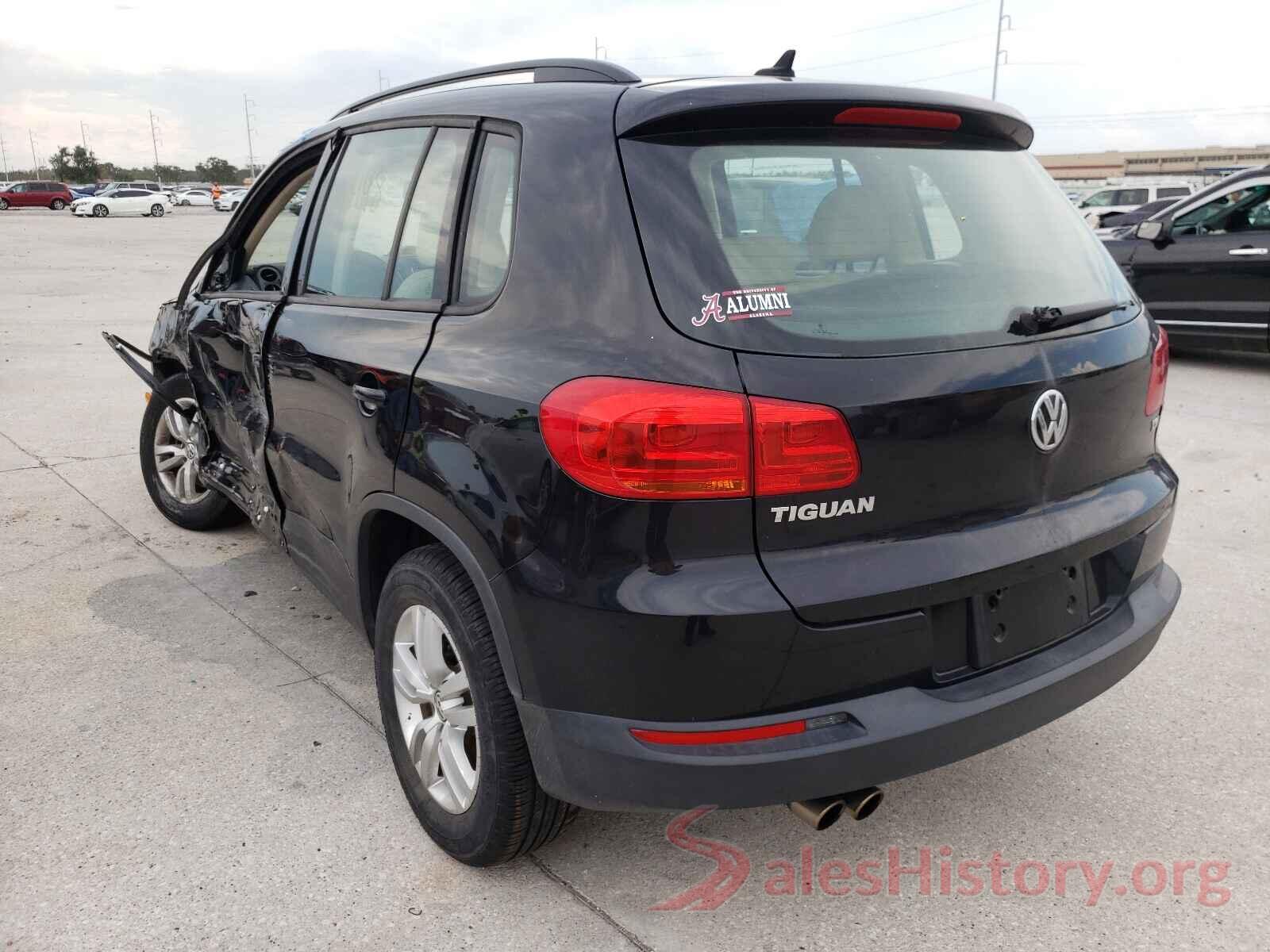 WVGAV7AX7HK024396 2017 VOLKSWAGEN TIGUAN