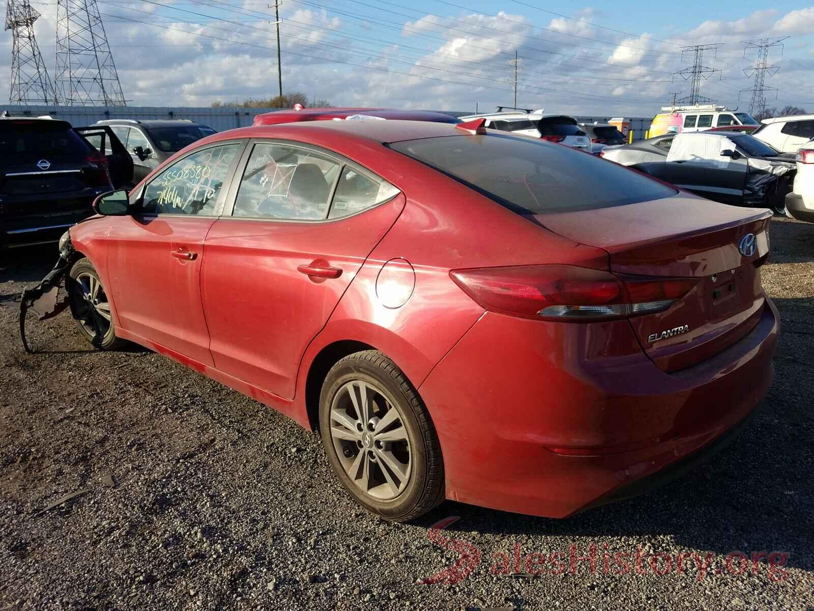 5NPD84LF2JH313931 2018 HYUNDAI ELANTRA