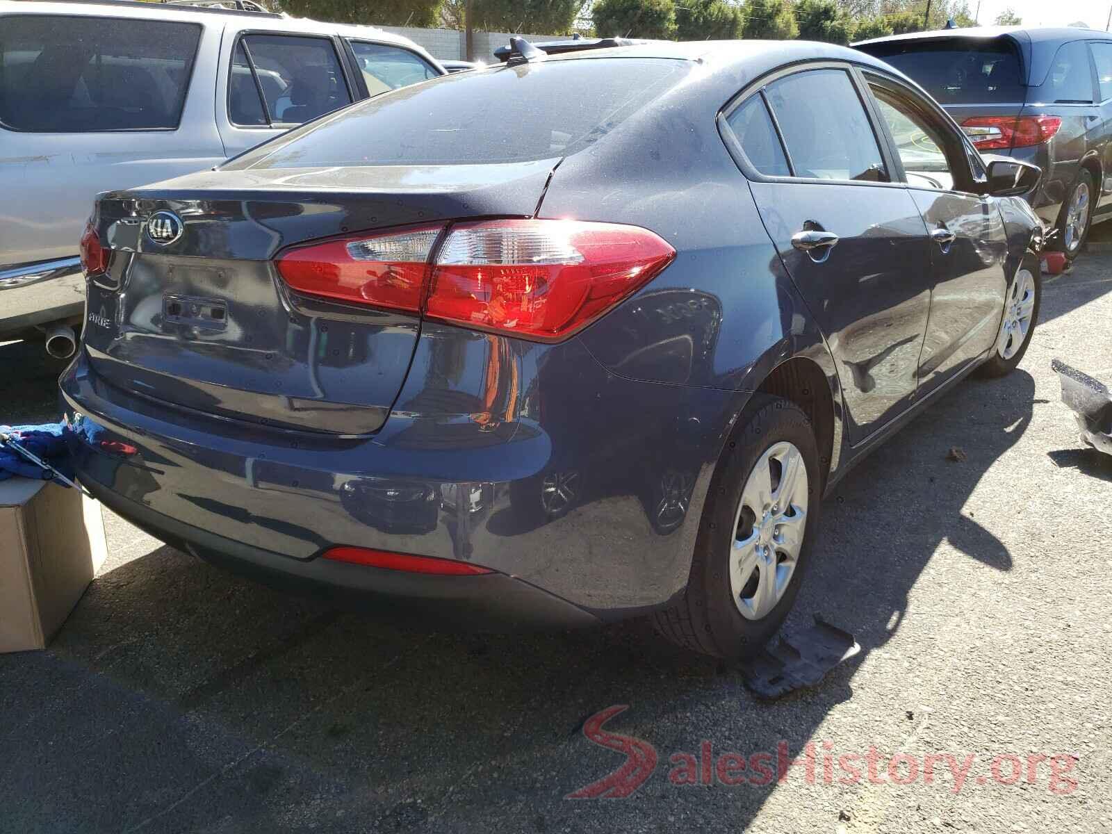 KNAFK4A69G5599148 2016 KIA FORTE