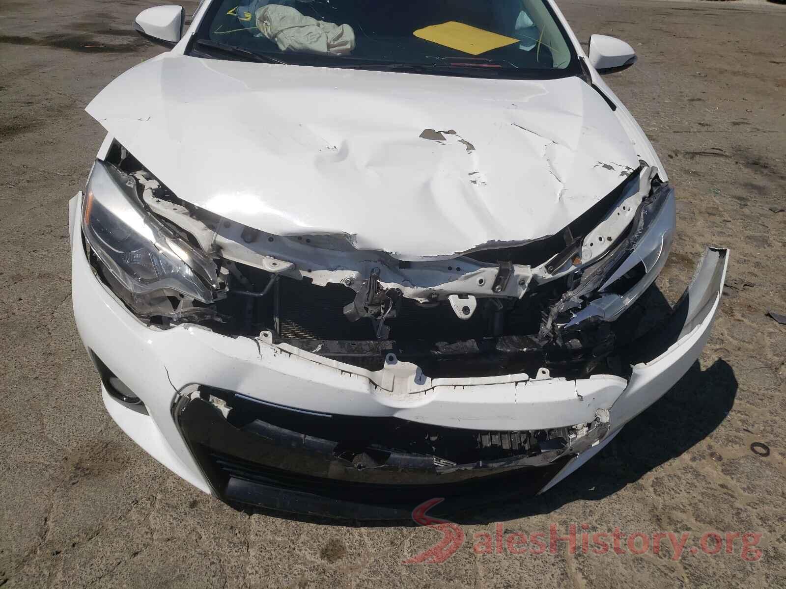 5YFBURHE4GP457637 2016 TOYOTA COROLLA