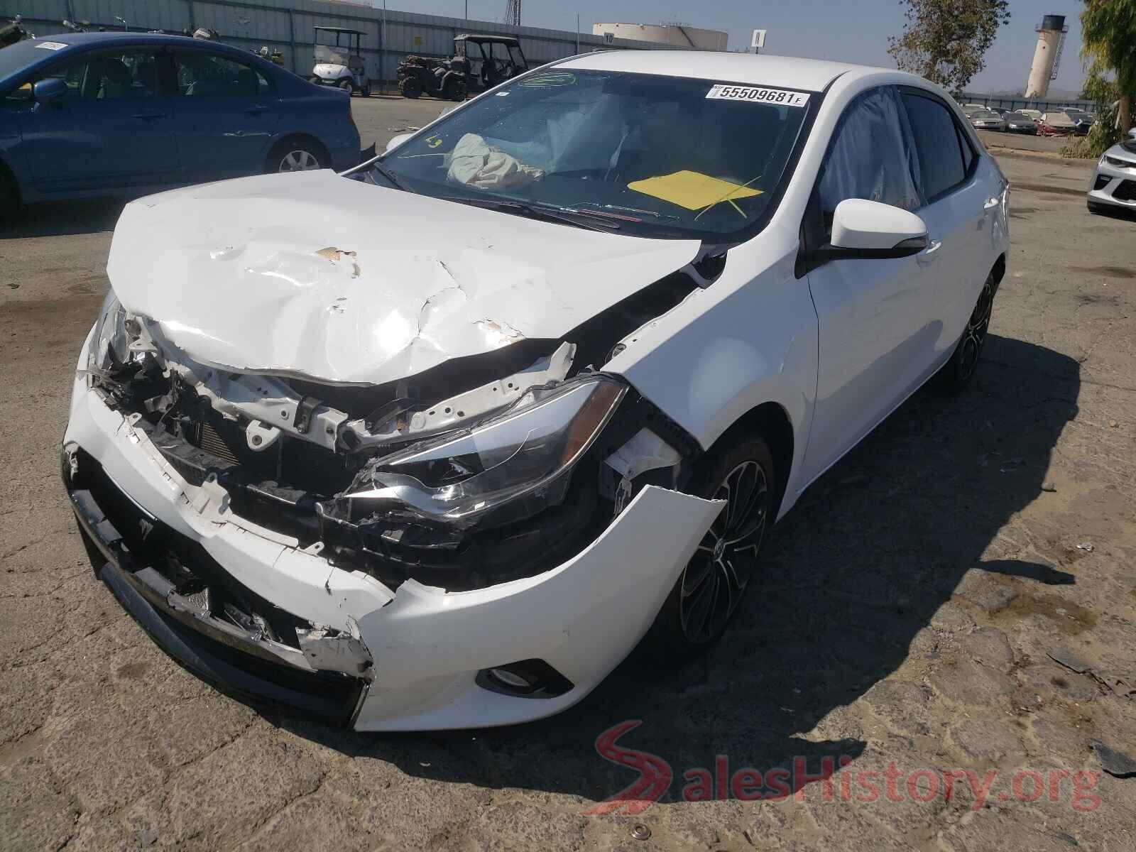 5YFBURHE4GP457637 2016 TOYOTA COROLLA