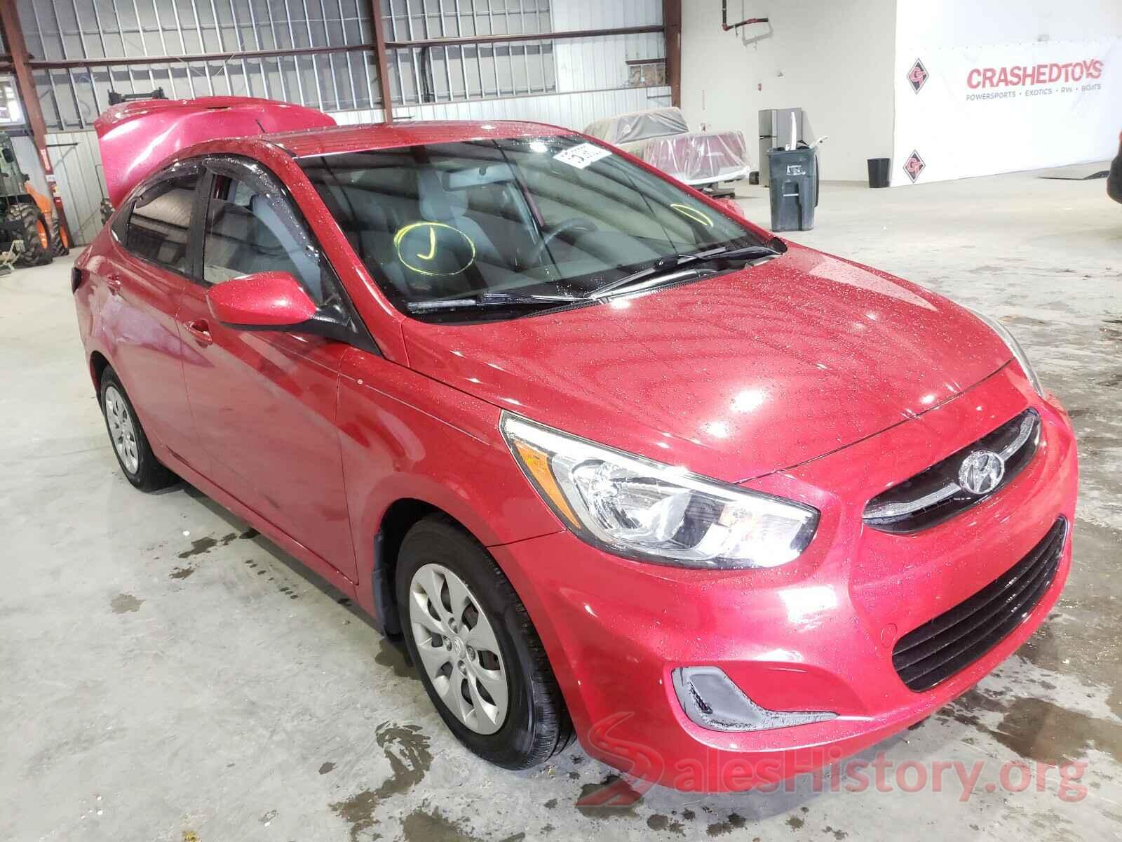 KMHCT4AE7GU006530 2016 HYUNDAI ACCENT