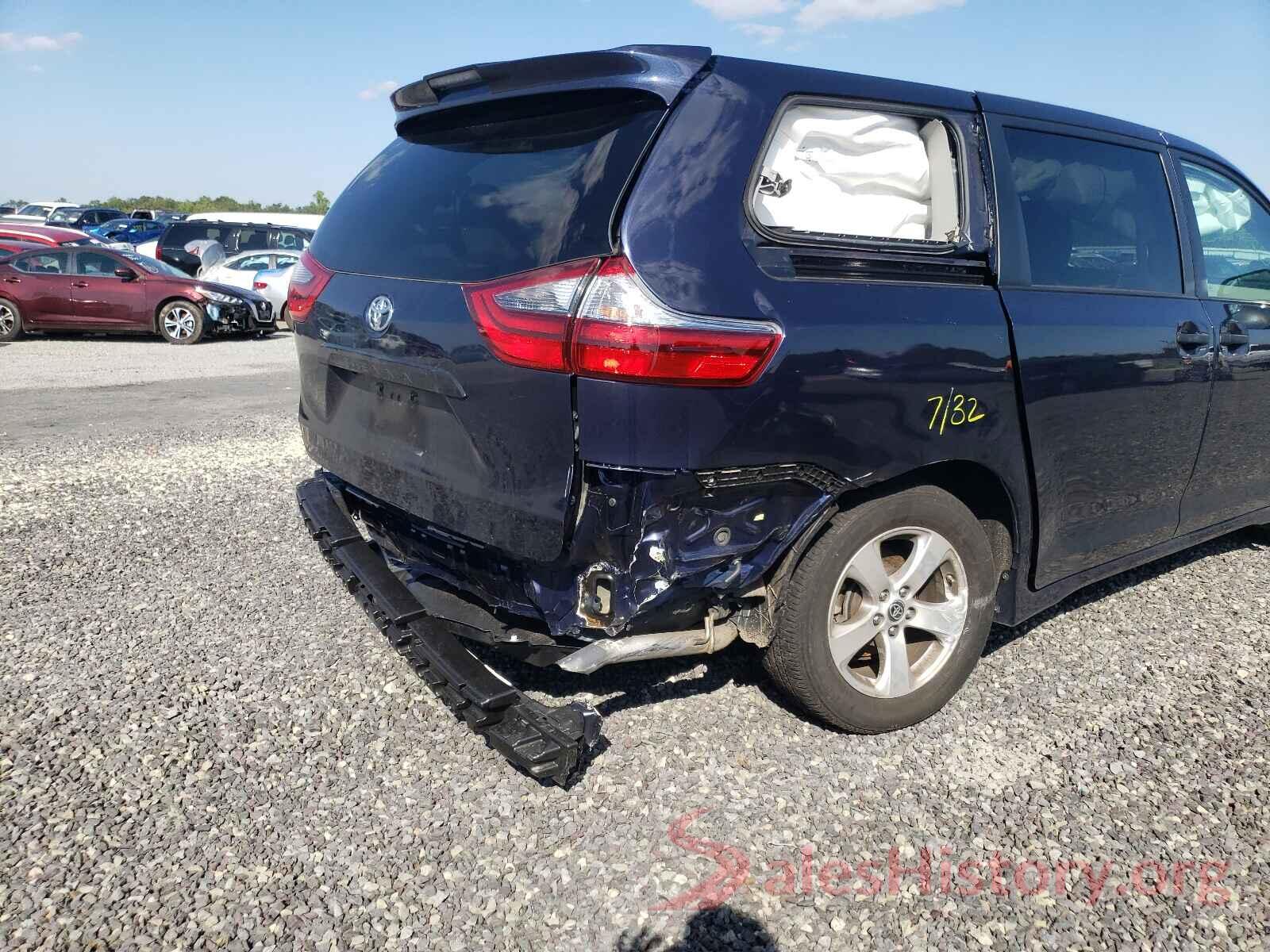 5TDZZ3DC2LS078817 2020 TOYOTA SIENNA