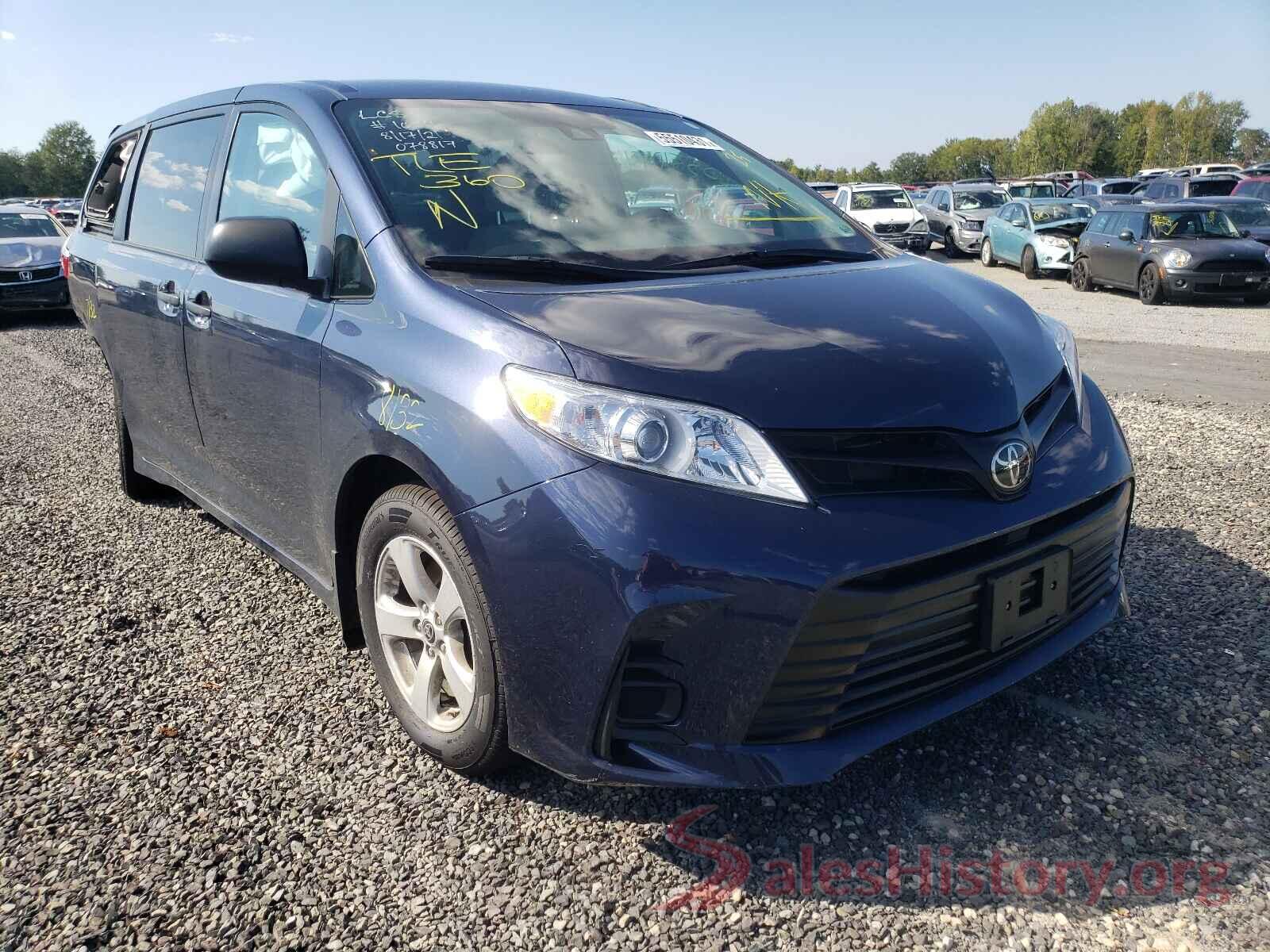 5TDZZ3DC2LS078817 2020 TOYOTA SIENNA