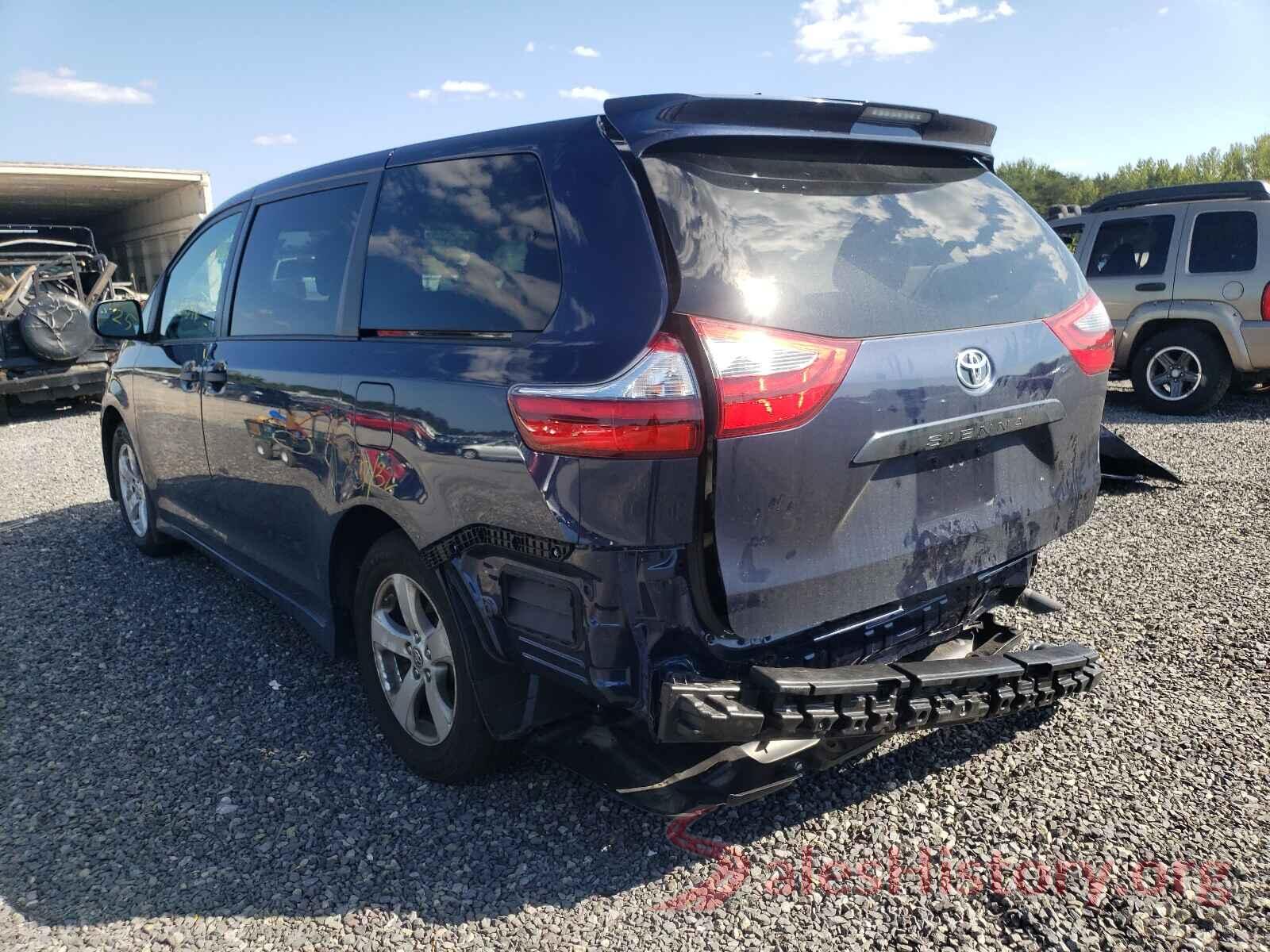 5TDZZ3DC2LS078817 2020 TOYOTA SIENNA