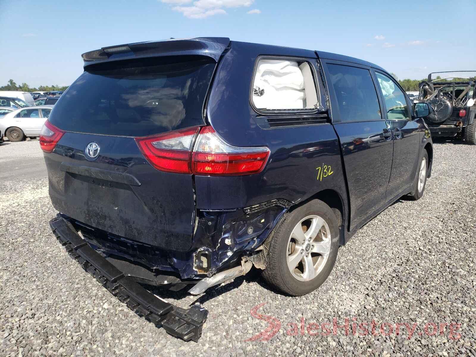 5TDZZ3DC2LS078817 2020 TOYOTA SIENNA