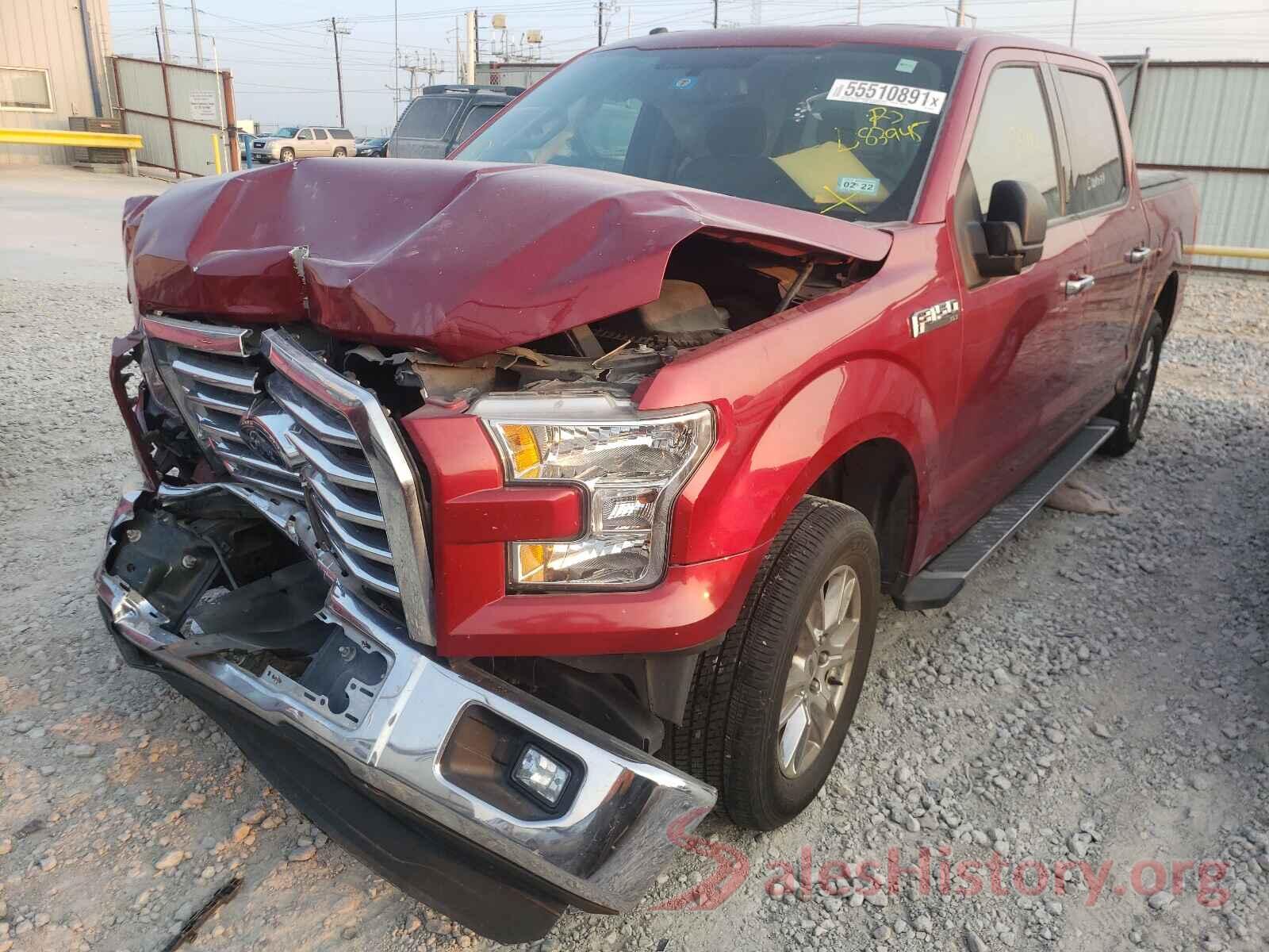 1FTEW1C85GKD83945 2016 FORD F-150