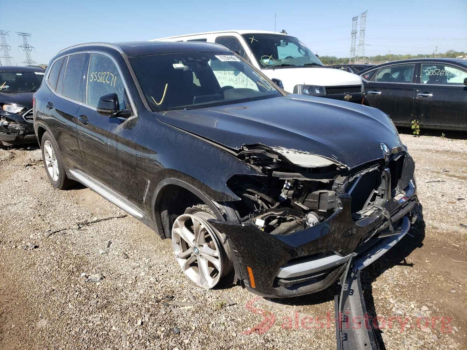 5UXTR9C59KLE17960 2019 BMW X3