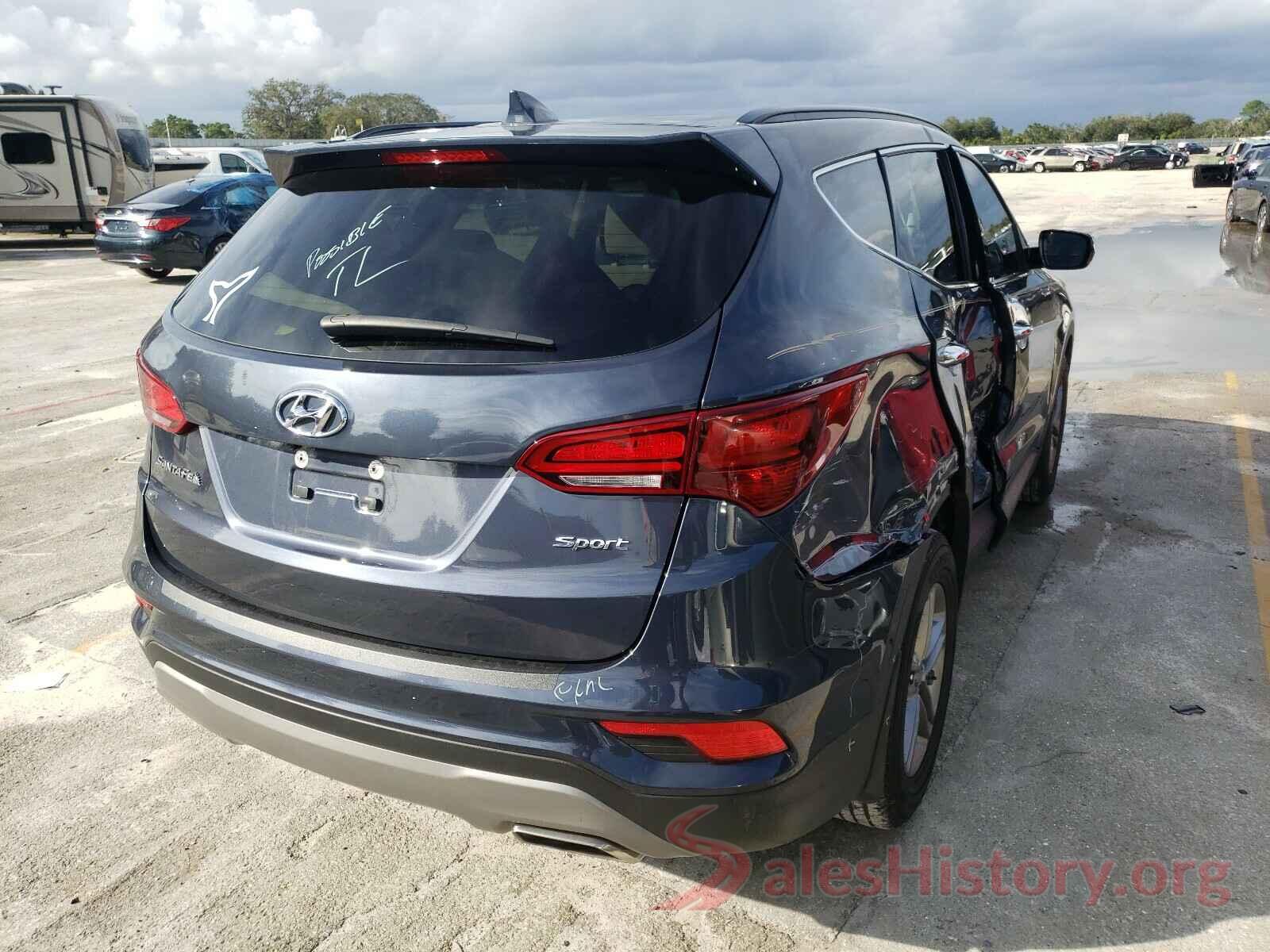 5NMZU3LBXJH075879 2018 HYUNDAI SANTA FE